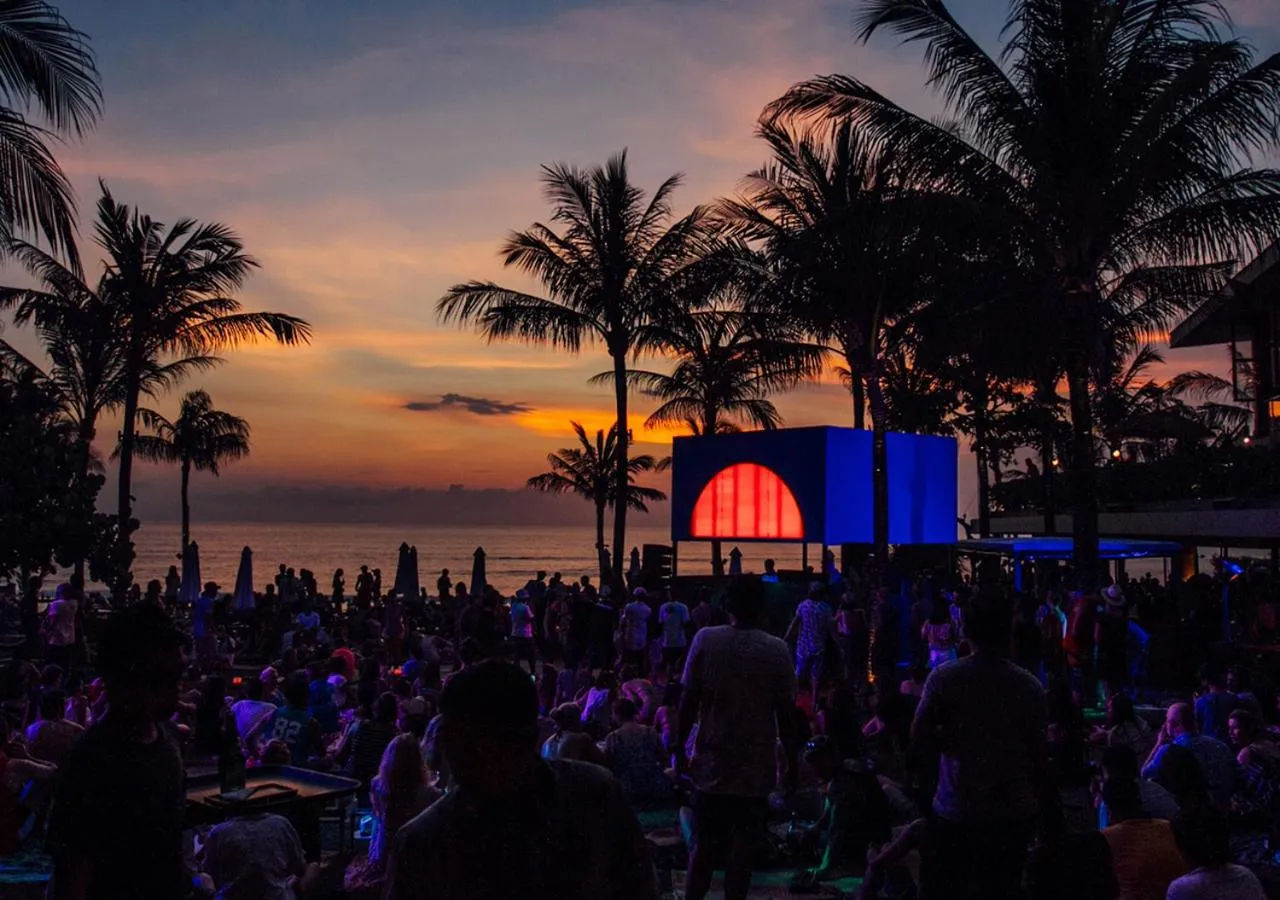 People in Desa Potato Head Bali