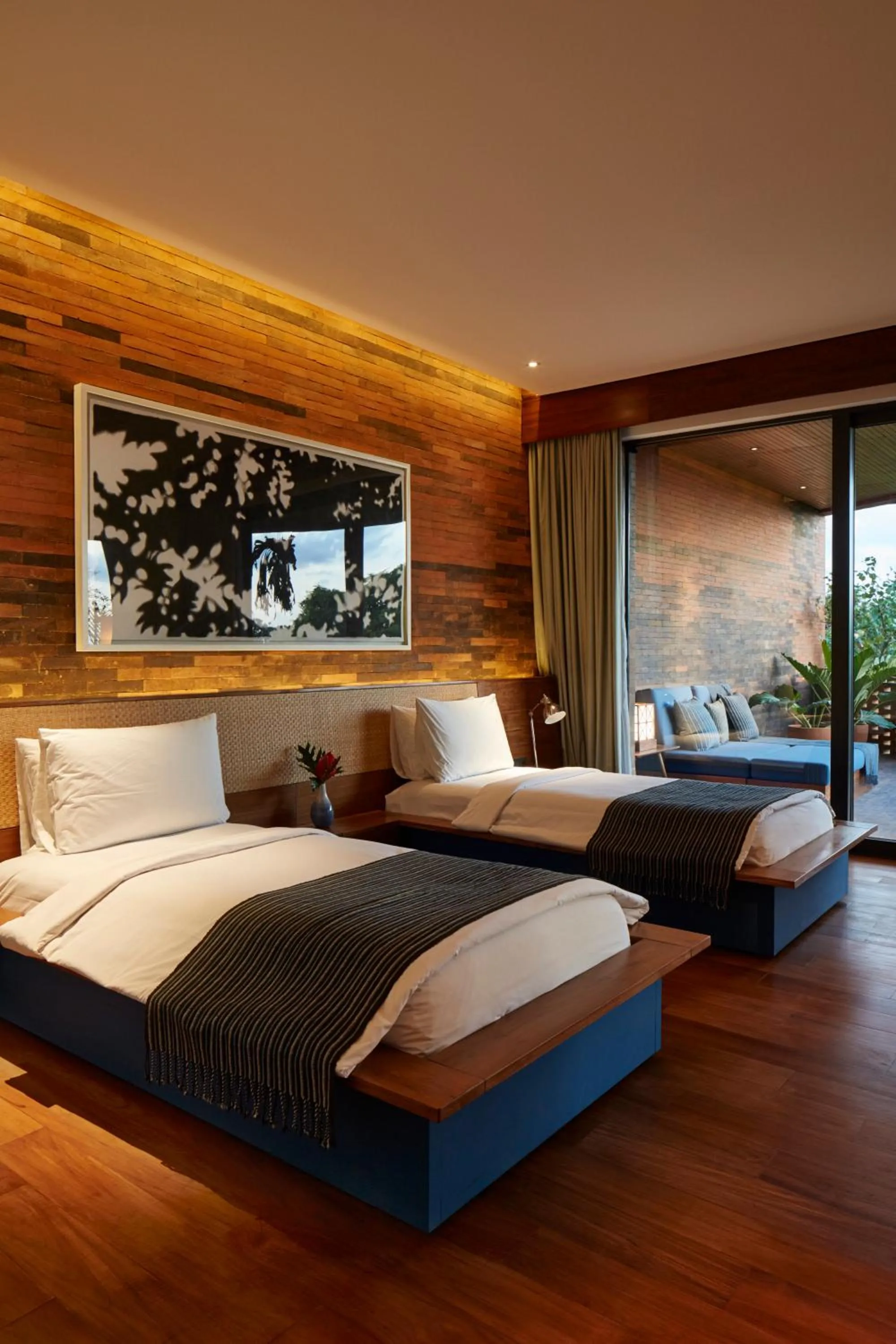 Bed in Desa Potato Head Bali