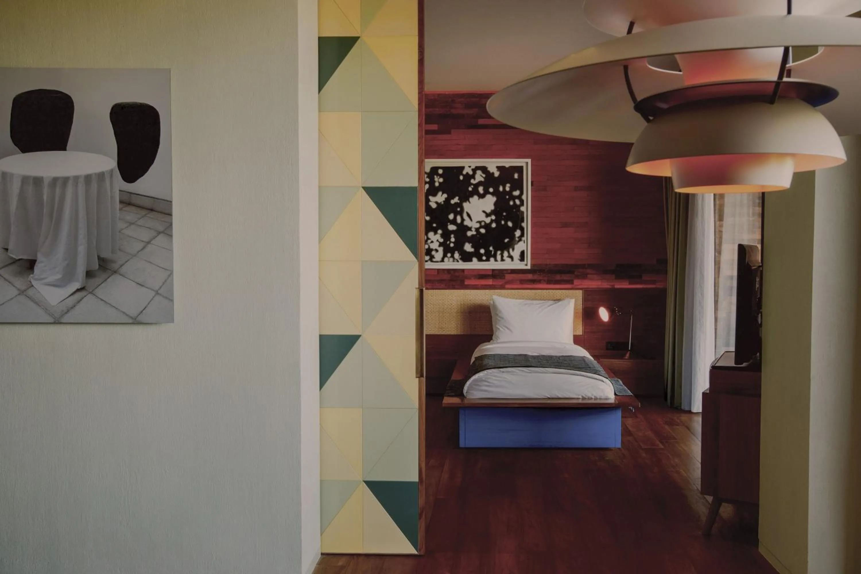 Bed in Desa Potato Head Bali