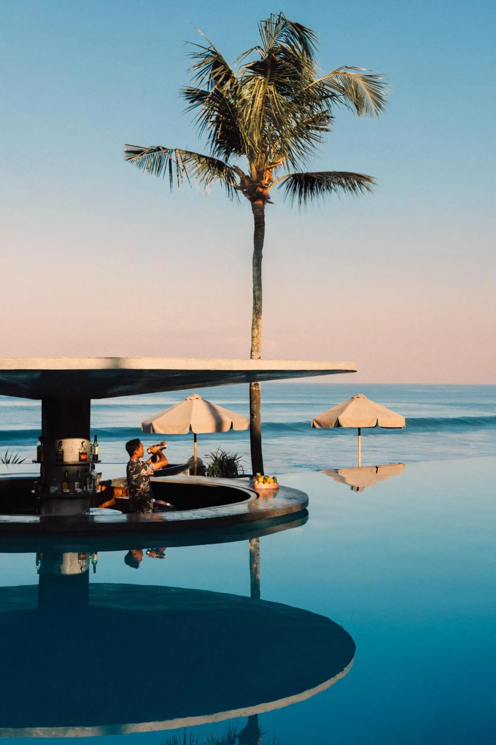 Pool view in Desa Potato Head Bali