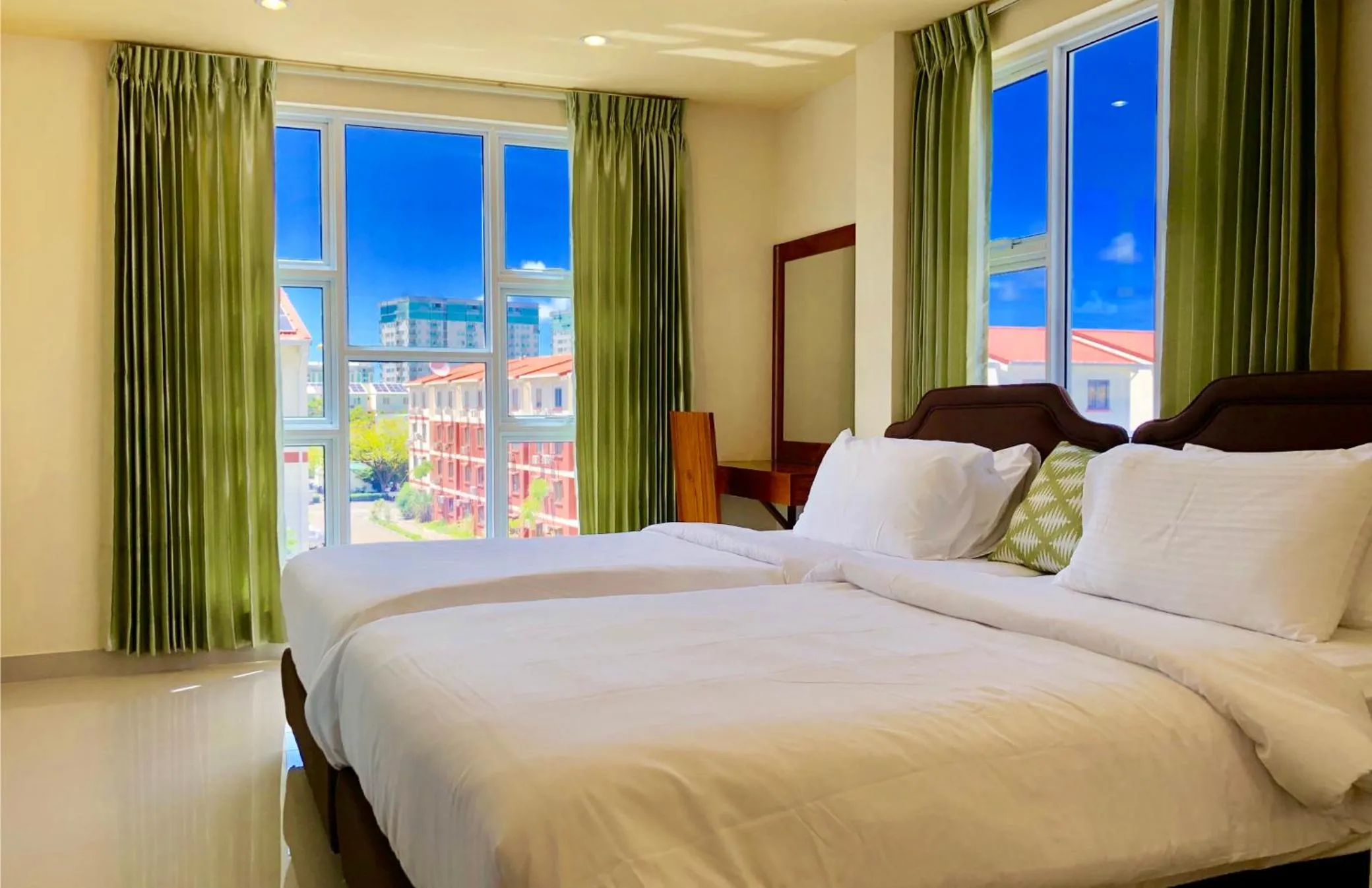 City view, Bed in CONTENTO RETREAT