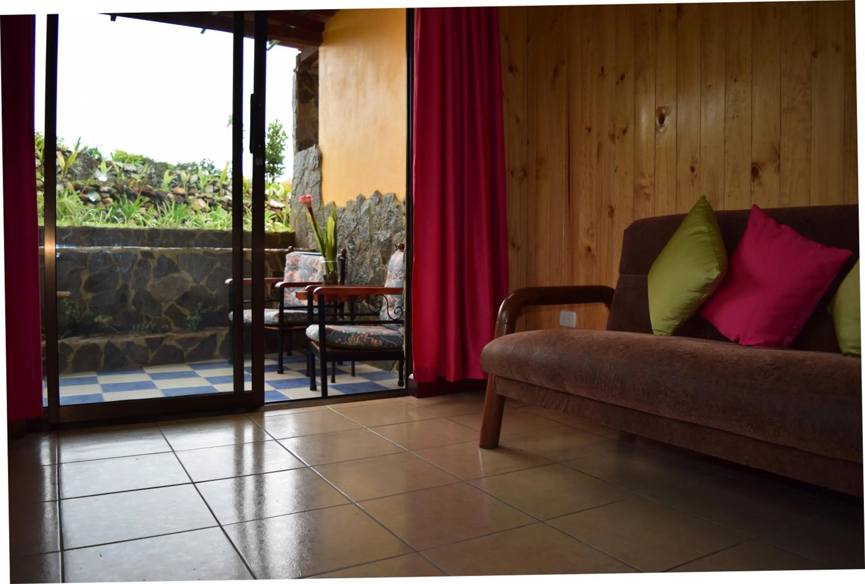 Balcony/Terrace in Guayabo Lodge