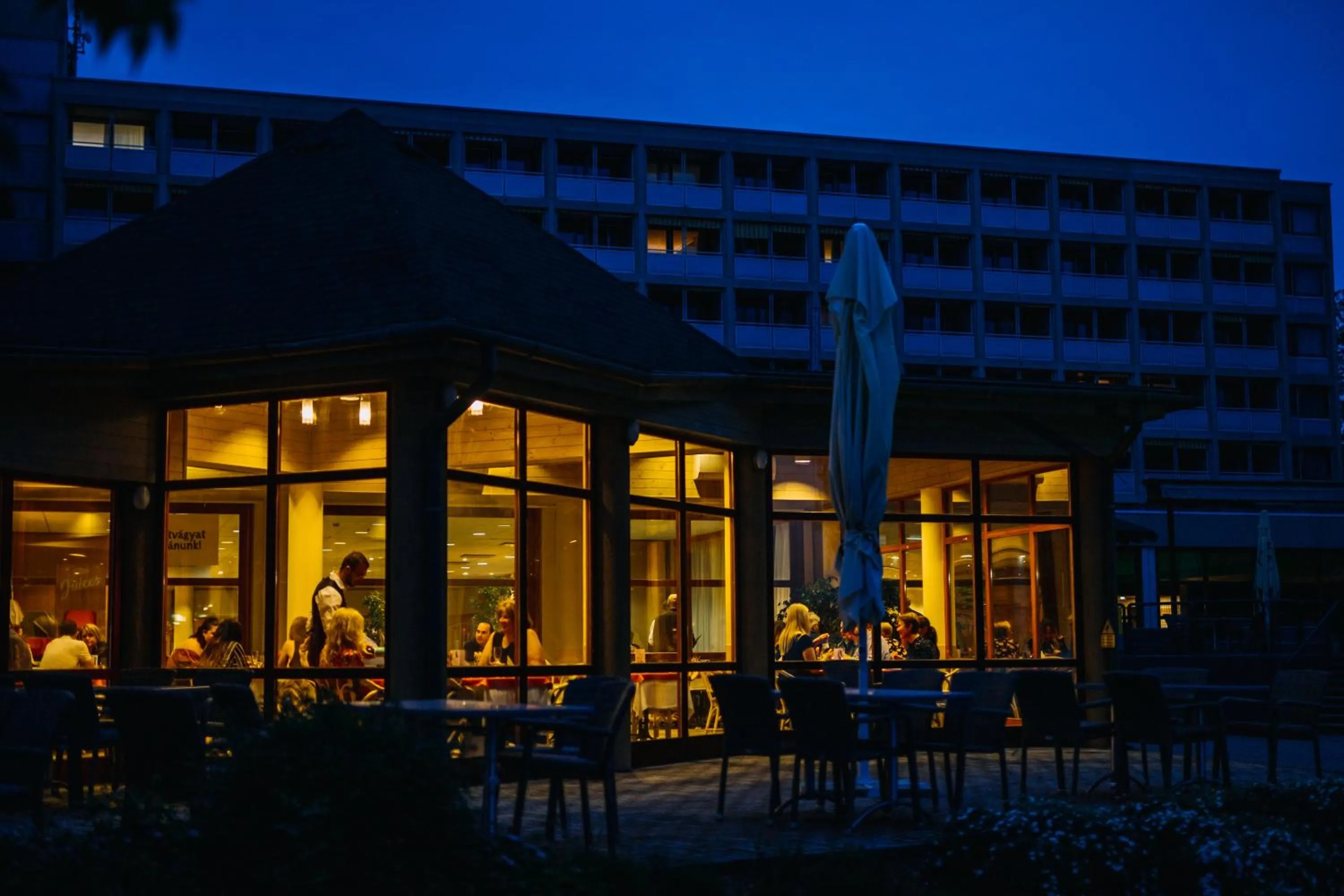 Property building in Hotel Club Tihany