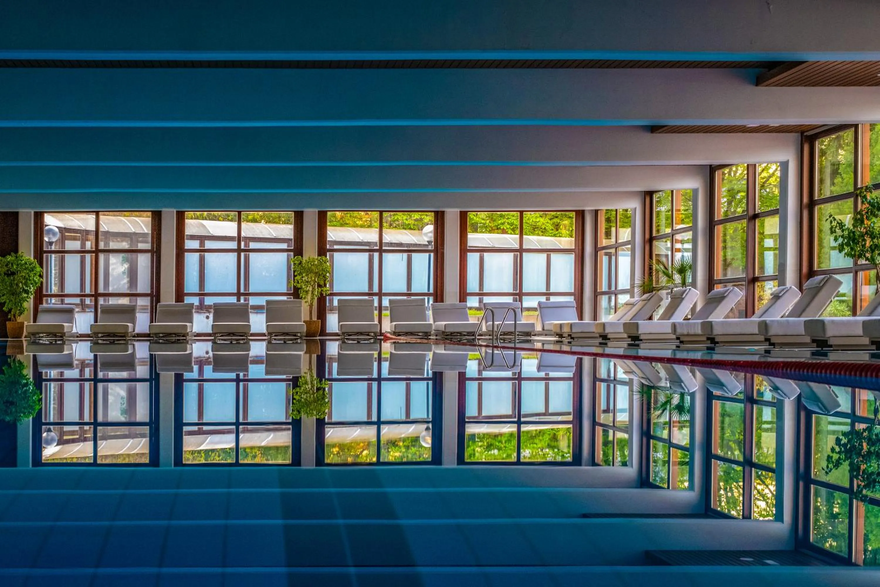 Swimming pool in Hotel Club Tihany