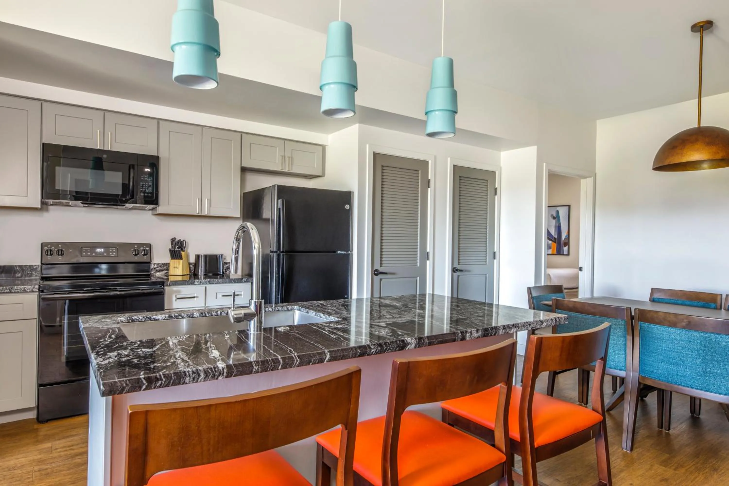 Communal kitchen in WorldMark Scottsdale