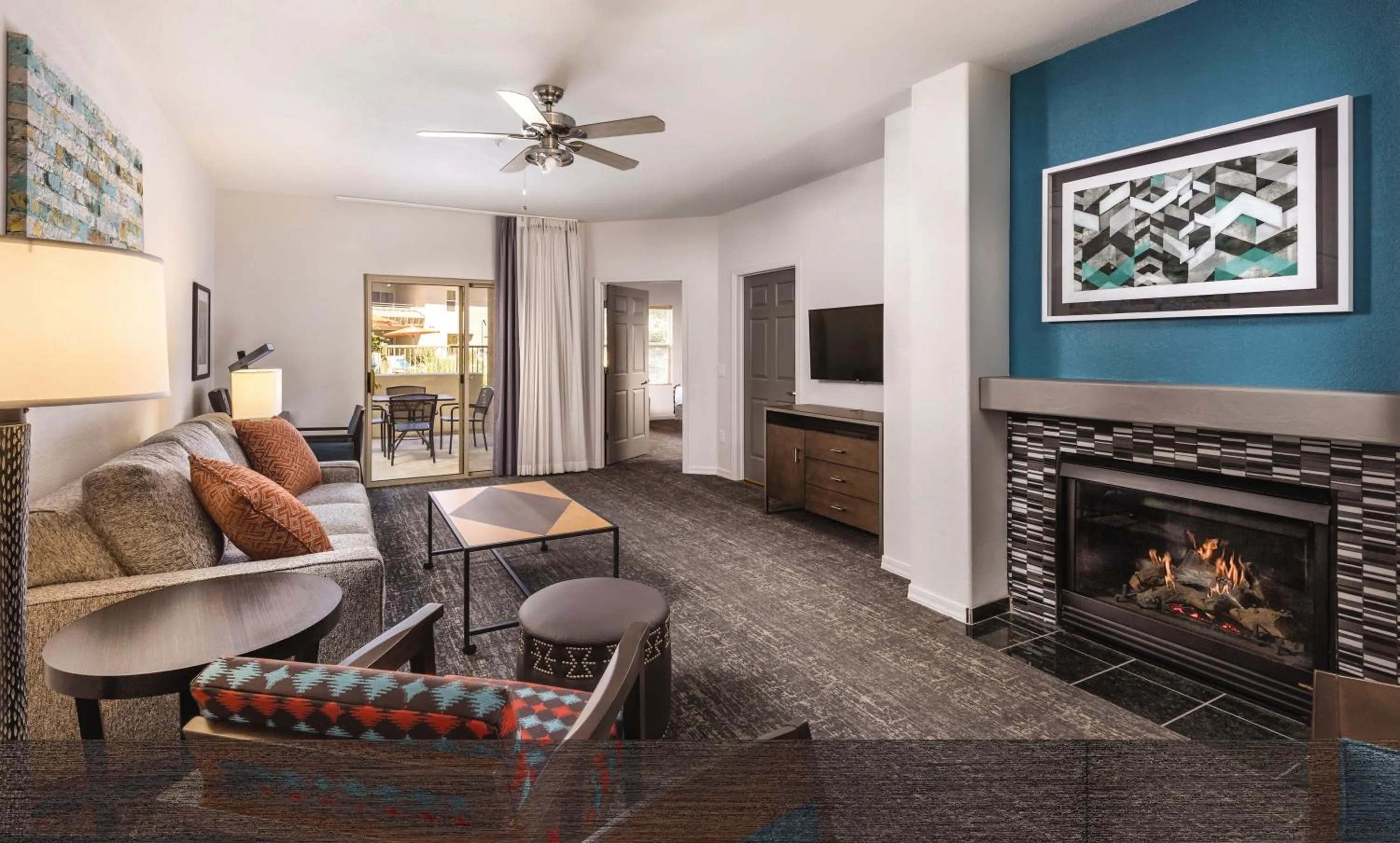 Living room in WorldMark Scottsdale