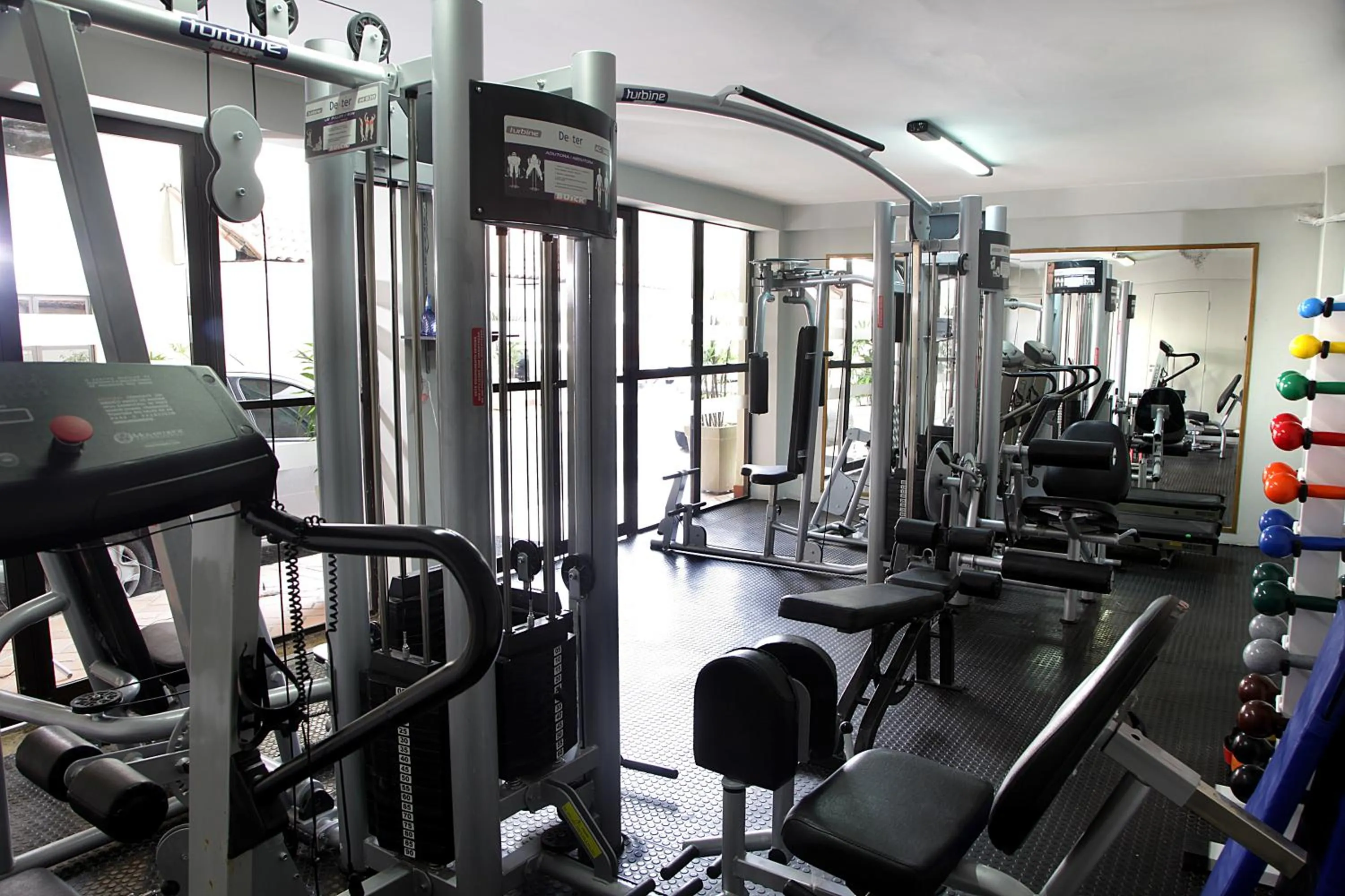 Fitness centre/facilities in Dexter Hotel - Volta Redonda