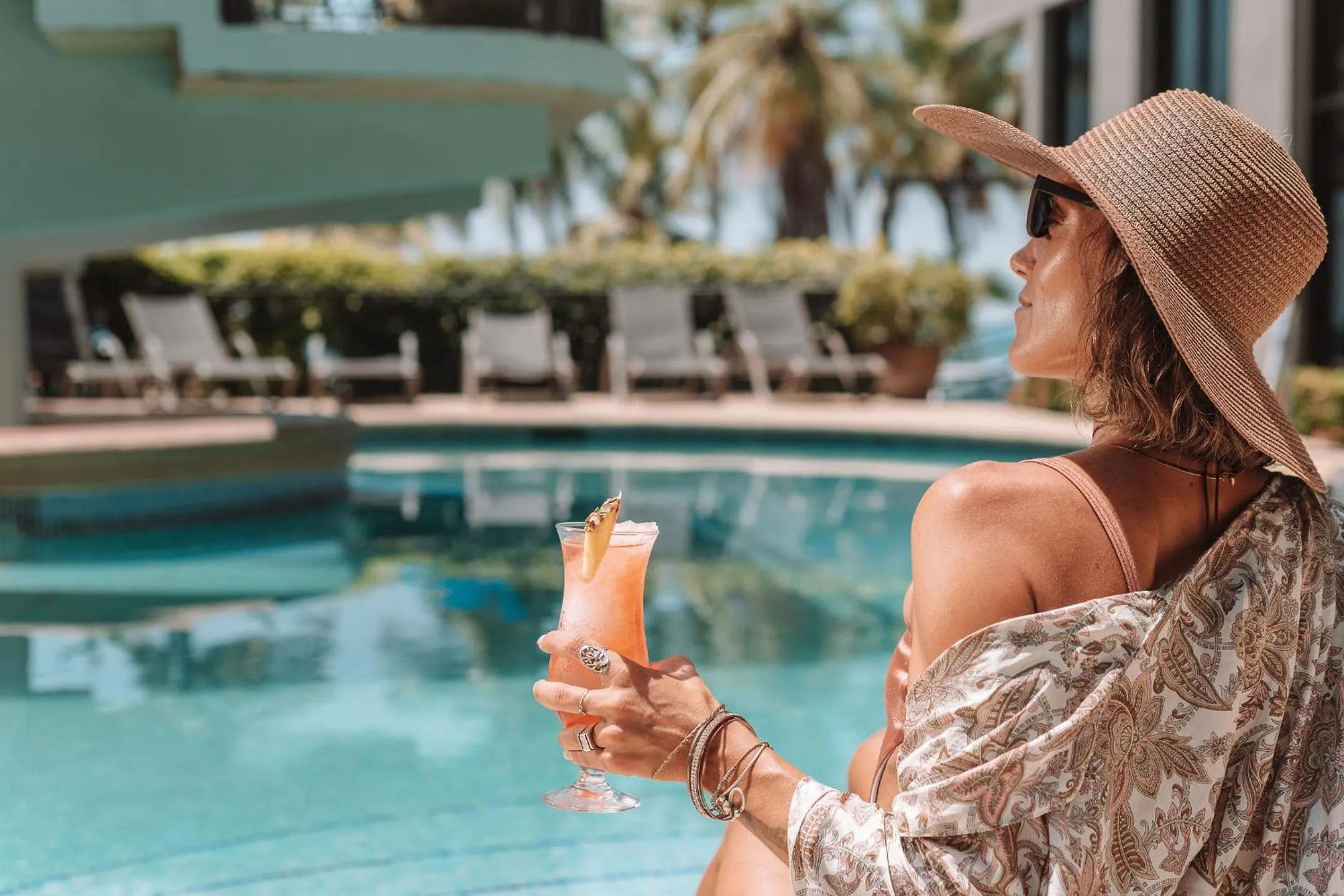 Pool view in Paradise Jaco Beach Front