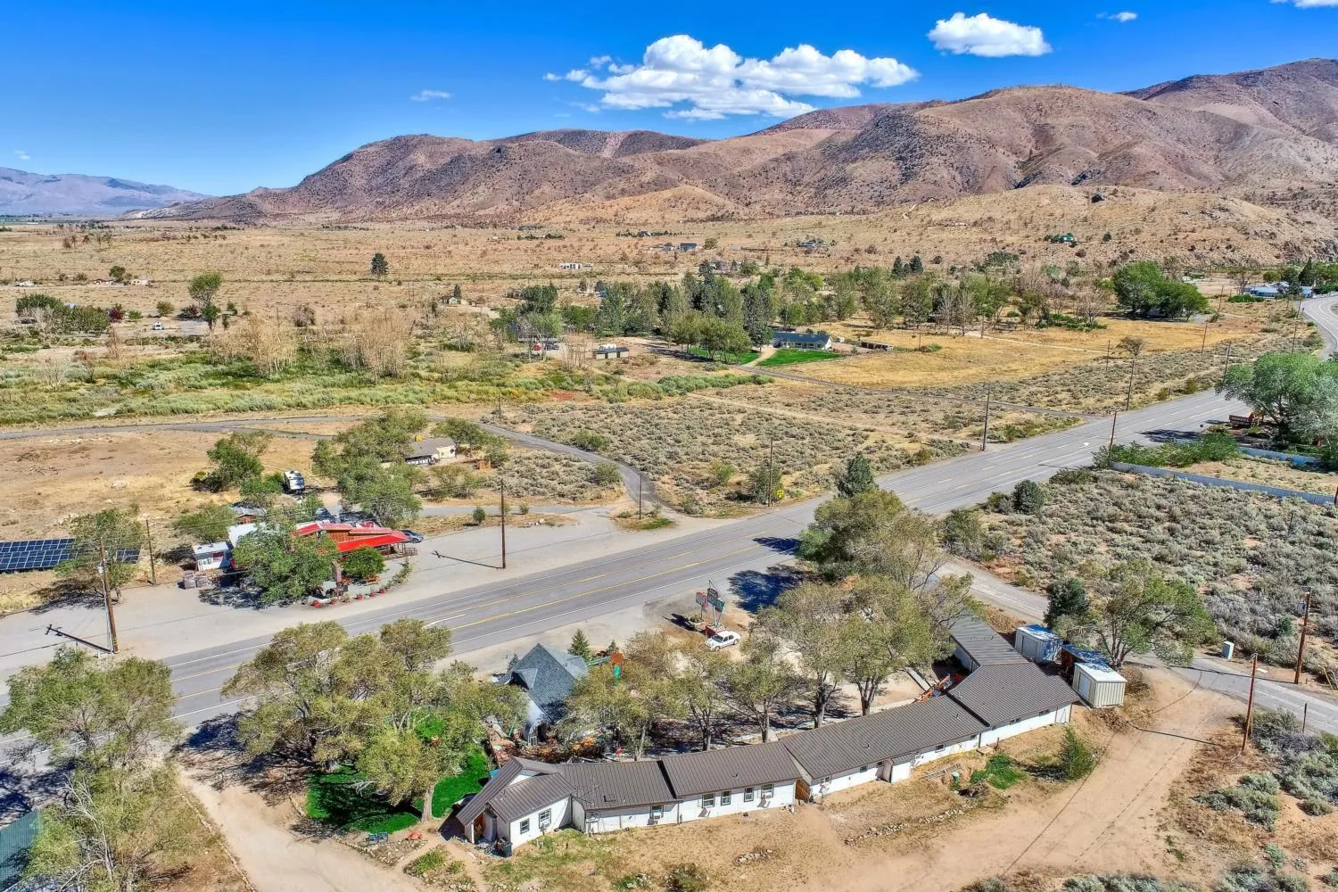 Bird's eye view in The Historic West Walker Motel