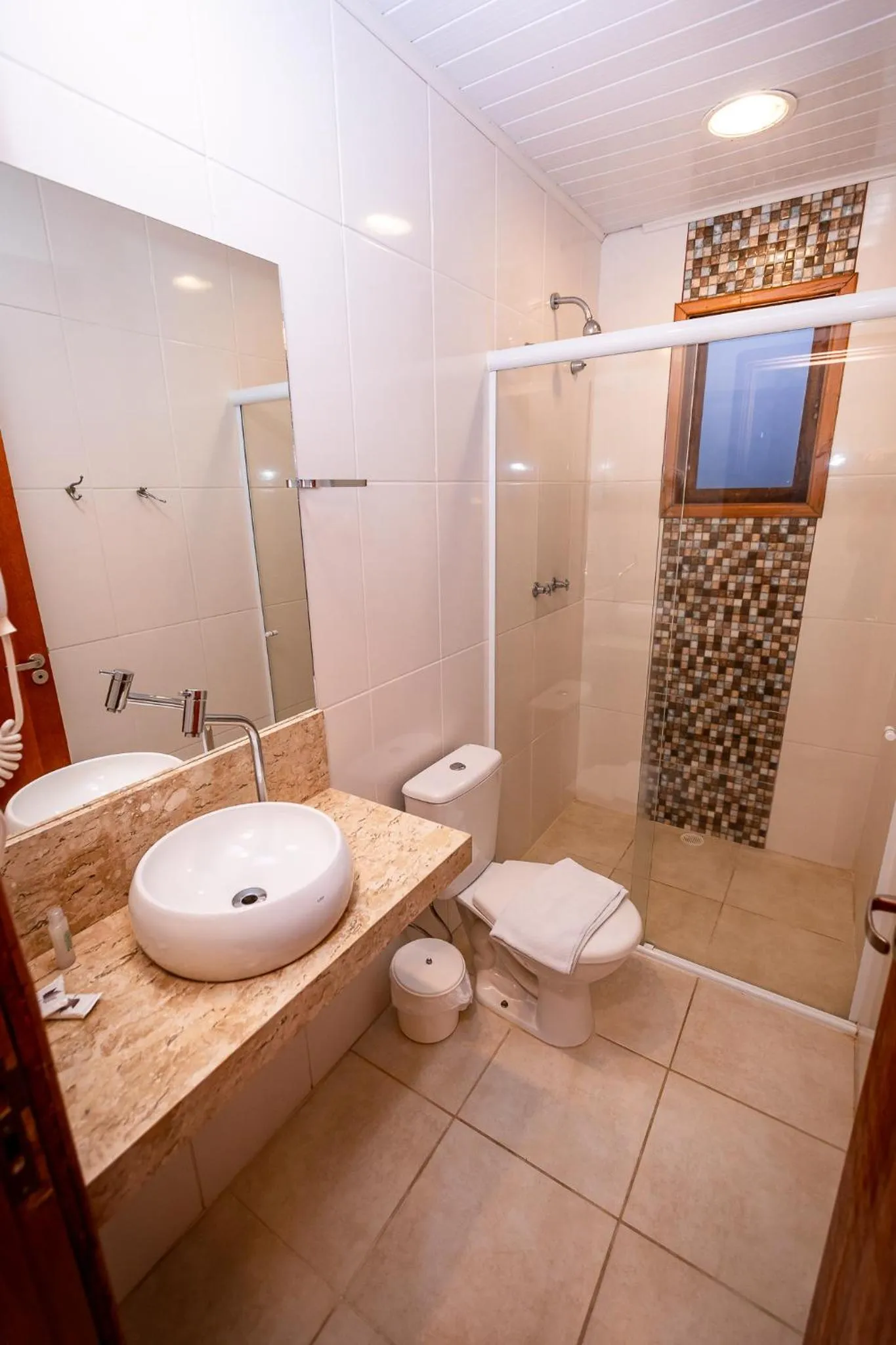 Shower in Villa Hegus no Alto da Boa Vista