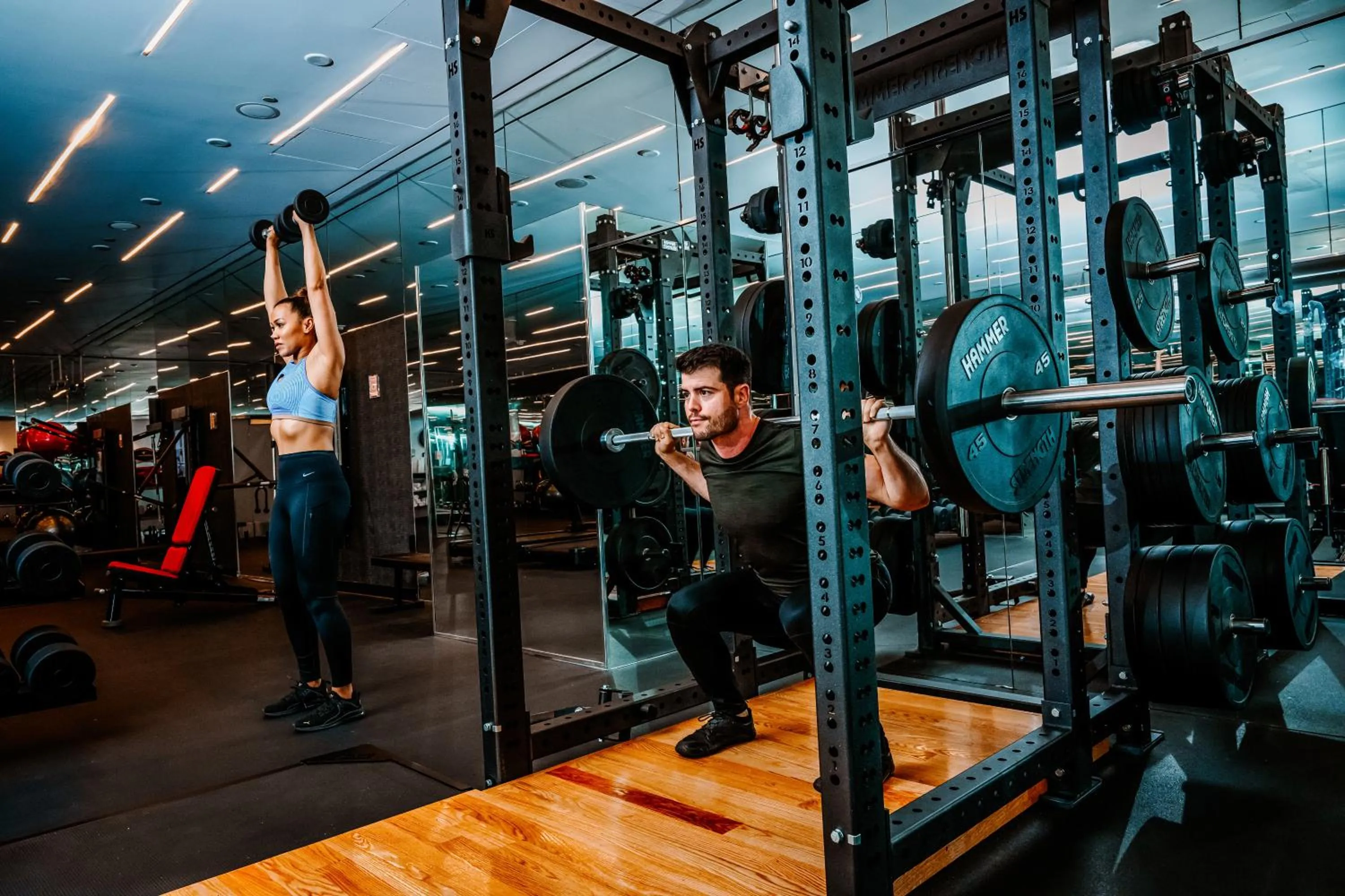 Fitness centre/facilities in SLS Hotel, a Luxury Collection Hotel, Beverly Hills