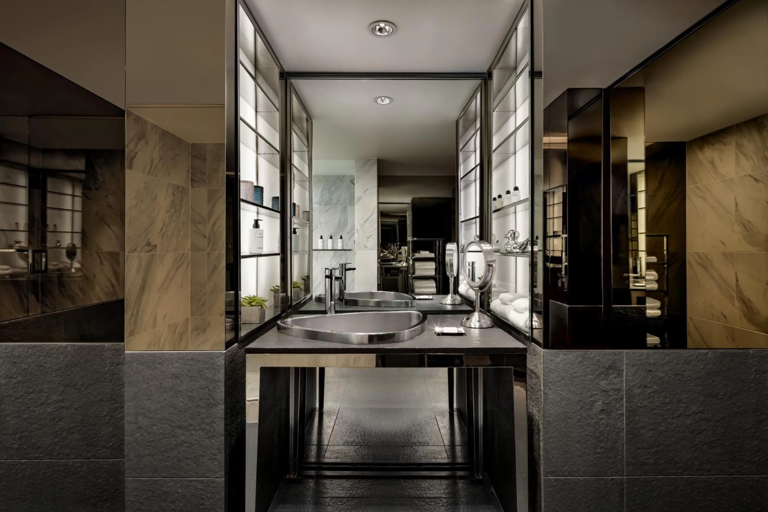 Bathroom in SLS Hotel, a Luxury Collection Hotel, Beverly Hills