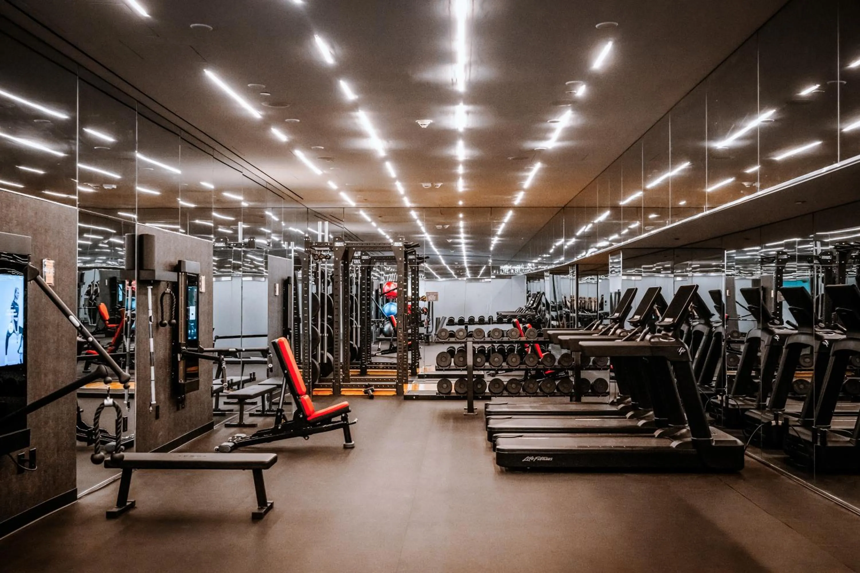 Fitness centre/facilities in SLS Hotel, a Luxury Collection Hotel, Beverly Hills