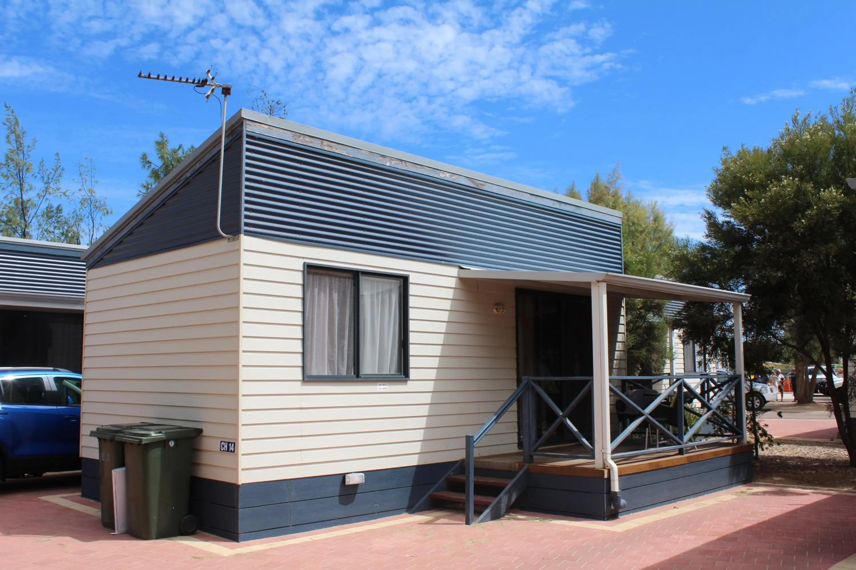 Facade/entrance in Jurien Bay Tourist Park