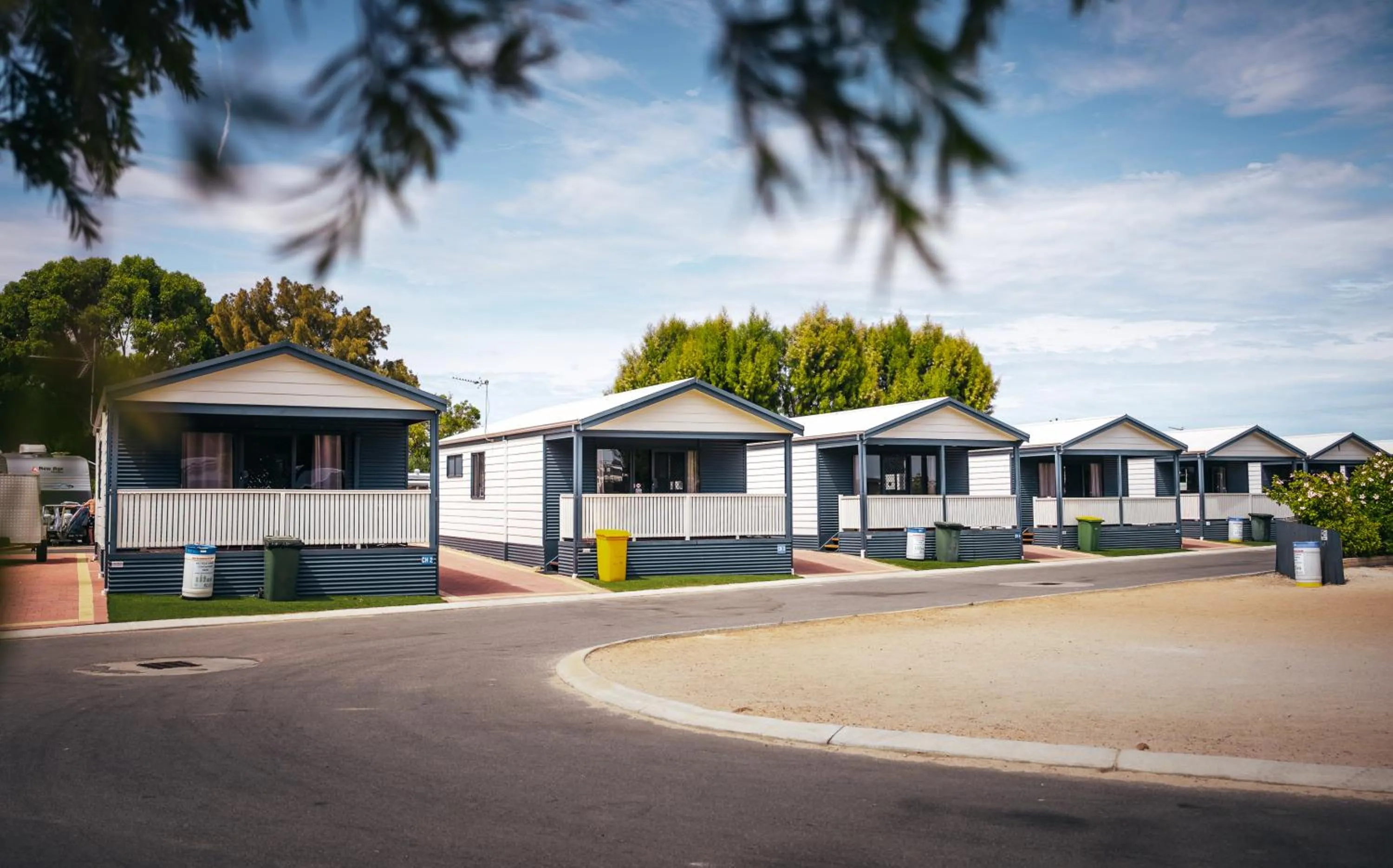 Property building in Jurien Bay Tourist Park