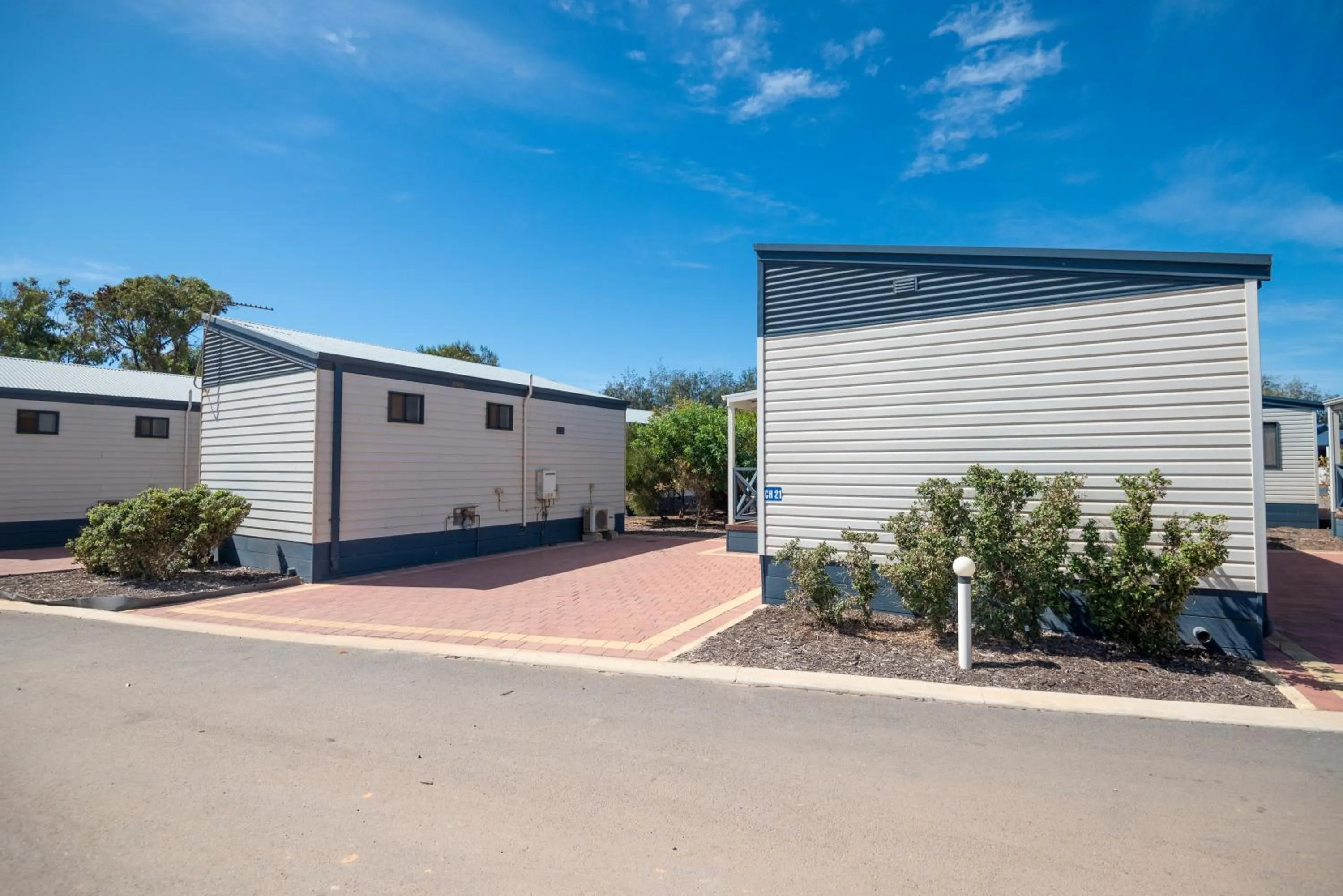 Property building in Jurien Bay Tourist Park