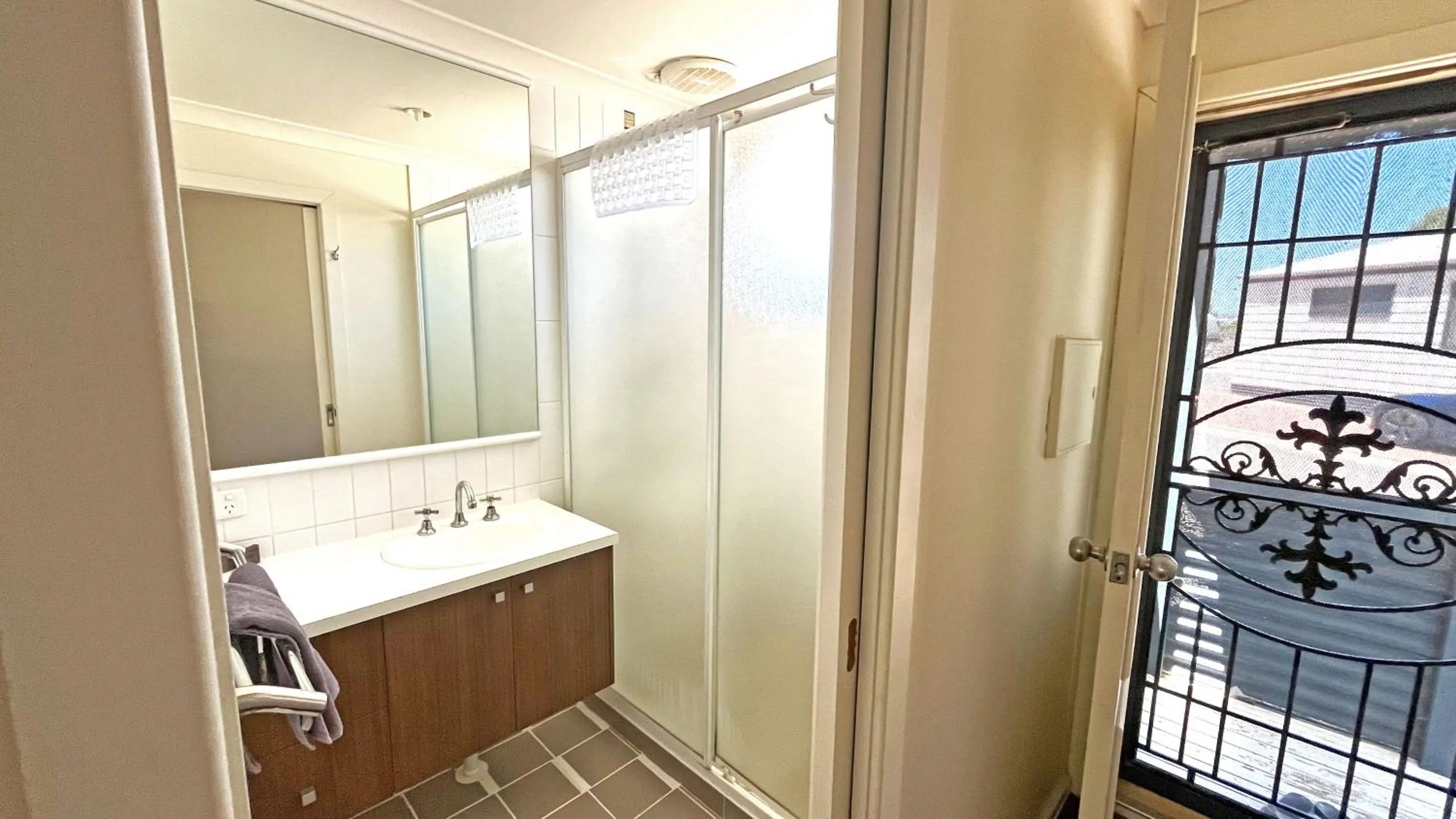 Bathroom in Jurien Bay Tourist Park