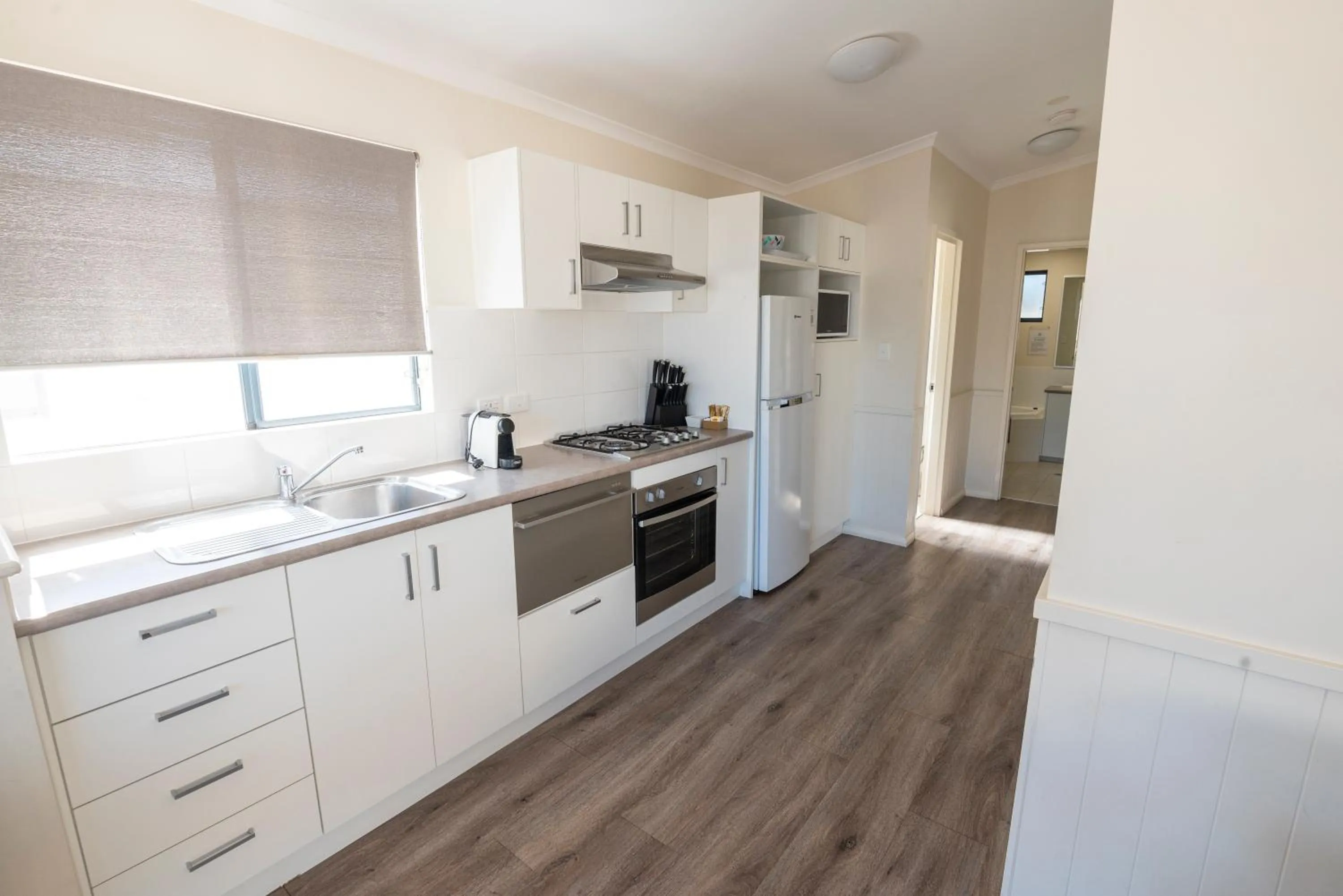 kitchen in Jurien Bay Tourist Park