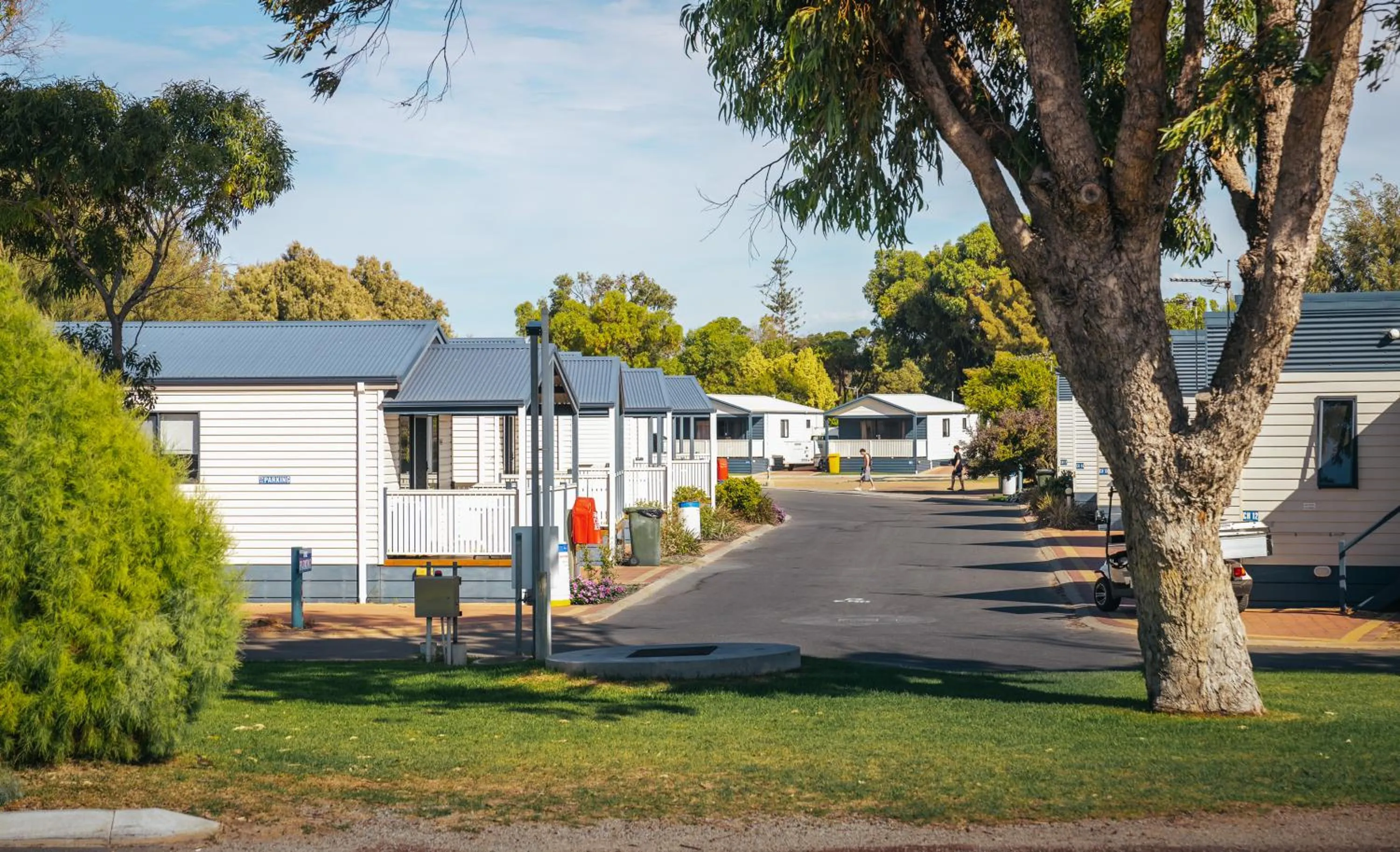 Property building in Jurien Bay Tourist Park