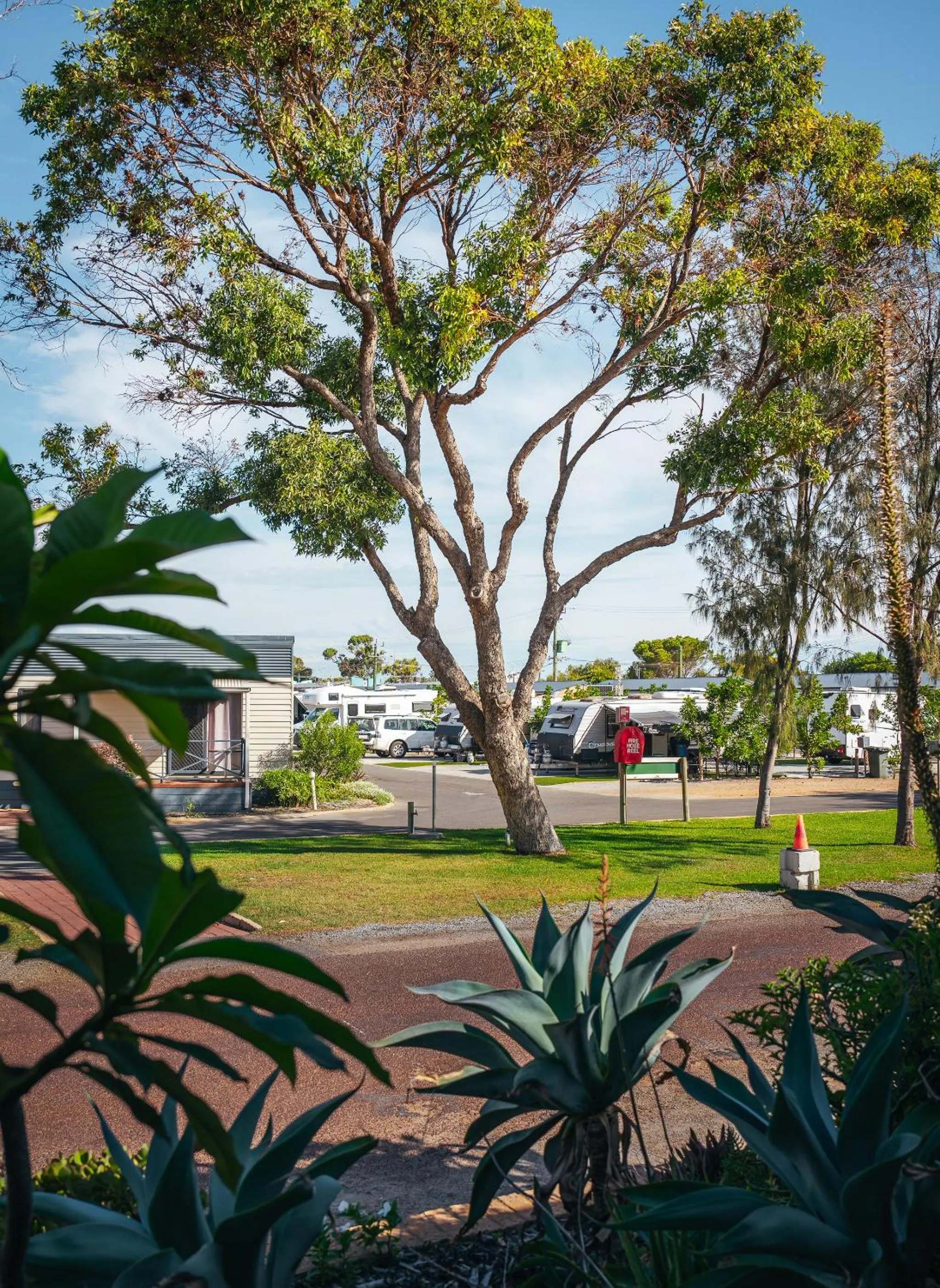 Property building in Jurien Bay Tourist Park