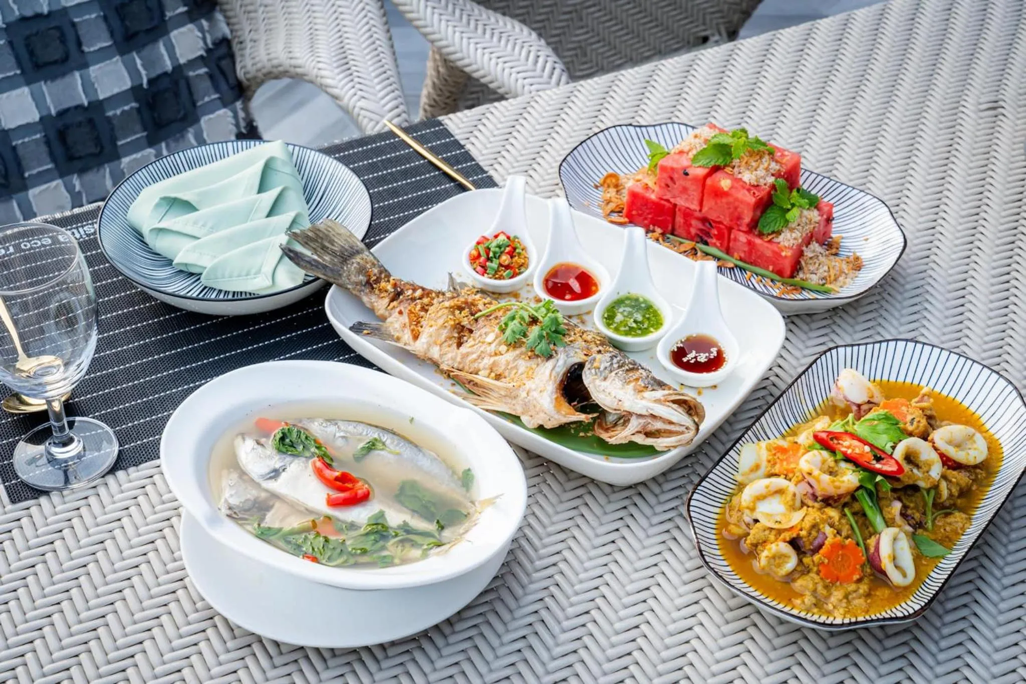 Food and drinks in Asita Eco Resort