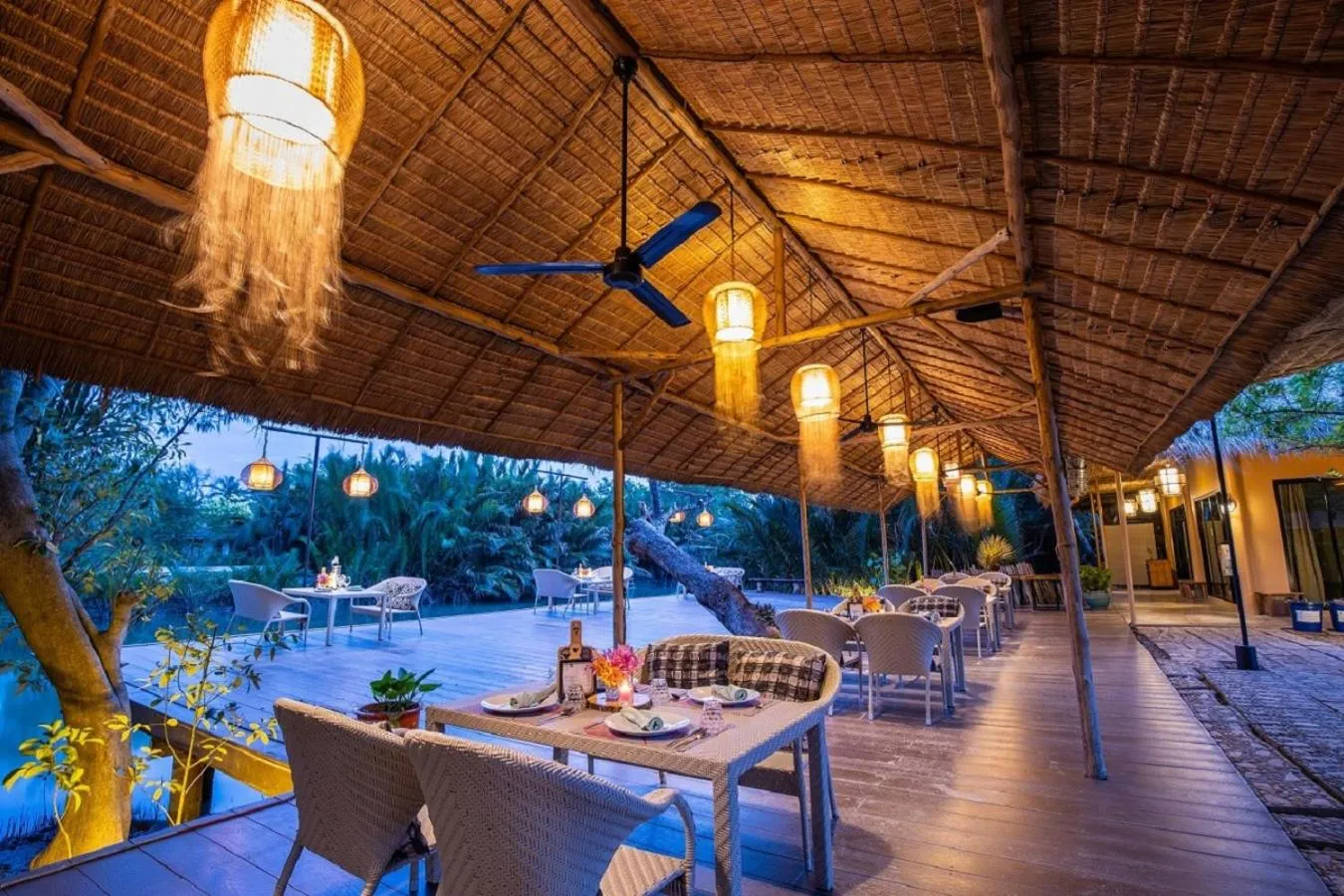 Dining area in Asita Eco Resort