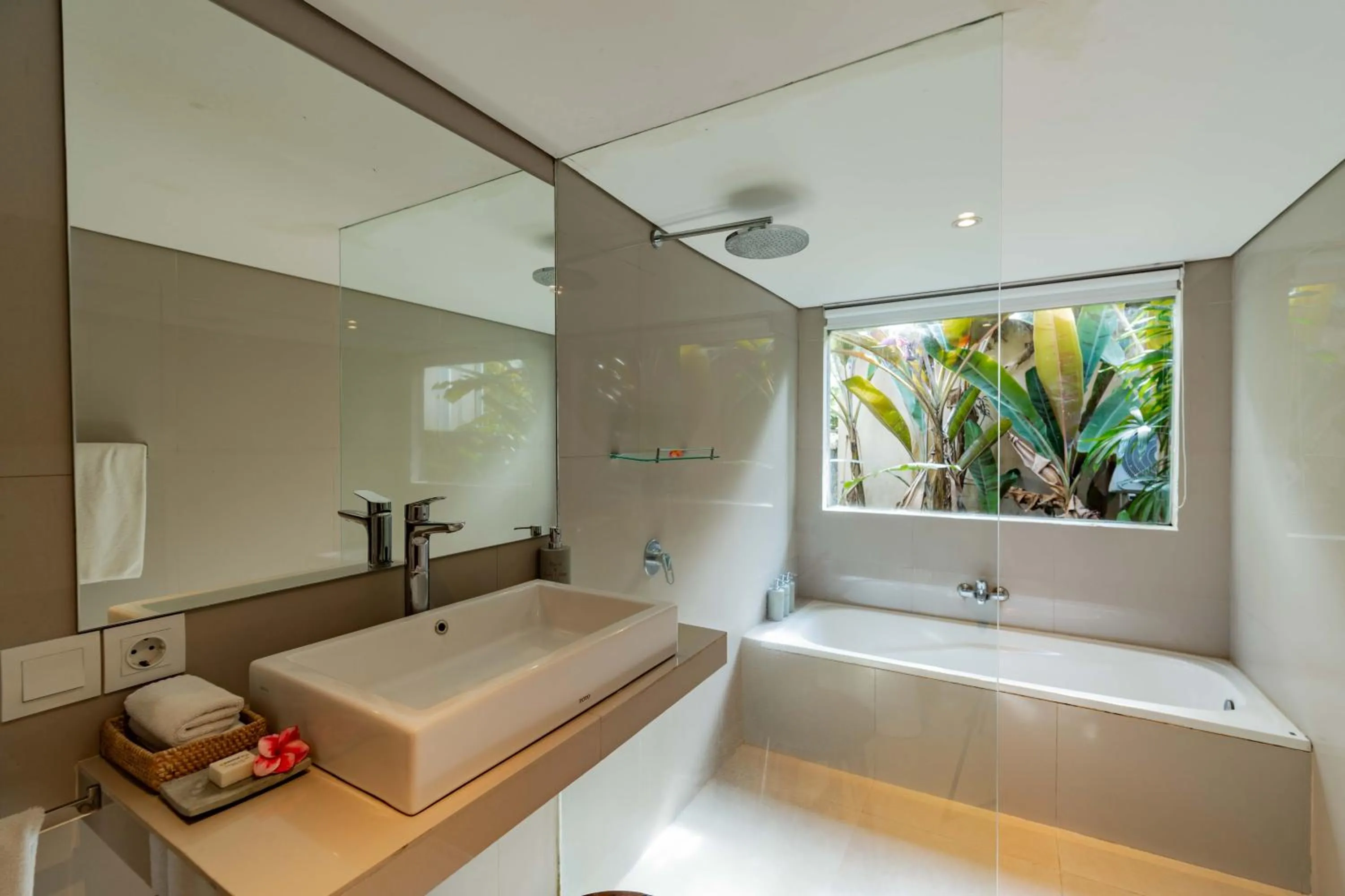 Bathroom in Sama's Cottages and Villas