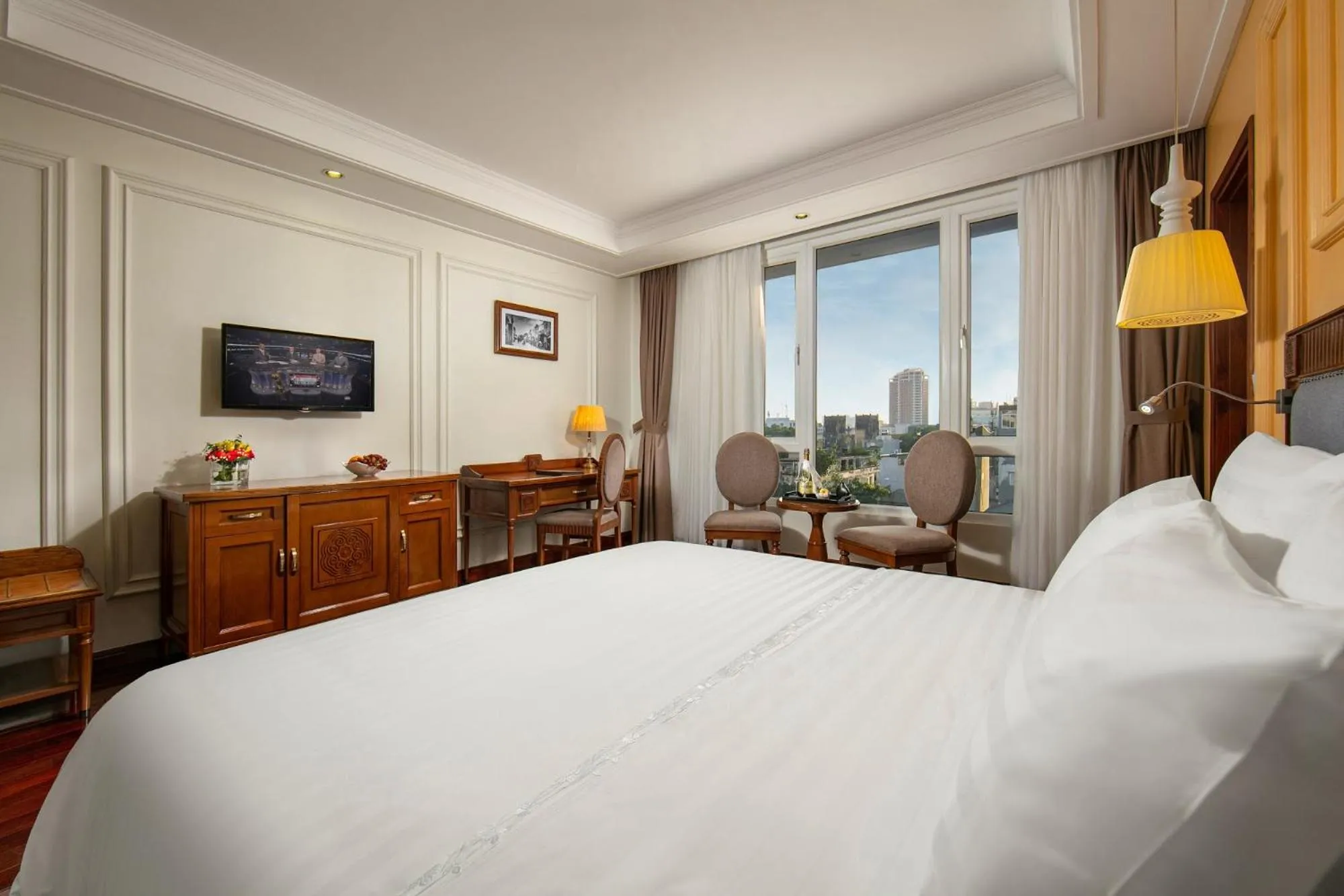 City view, Bed in Hanoi Pearl Hotel
