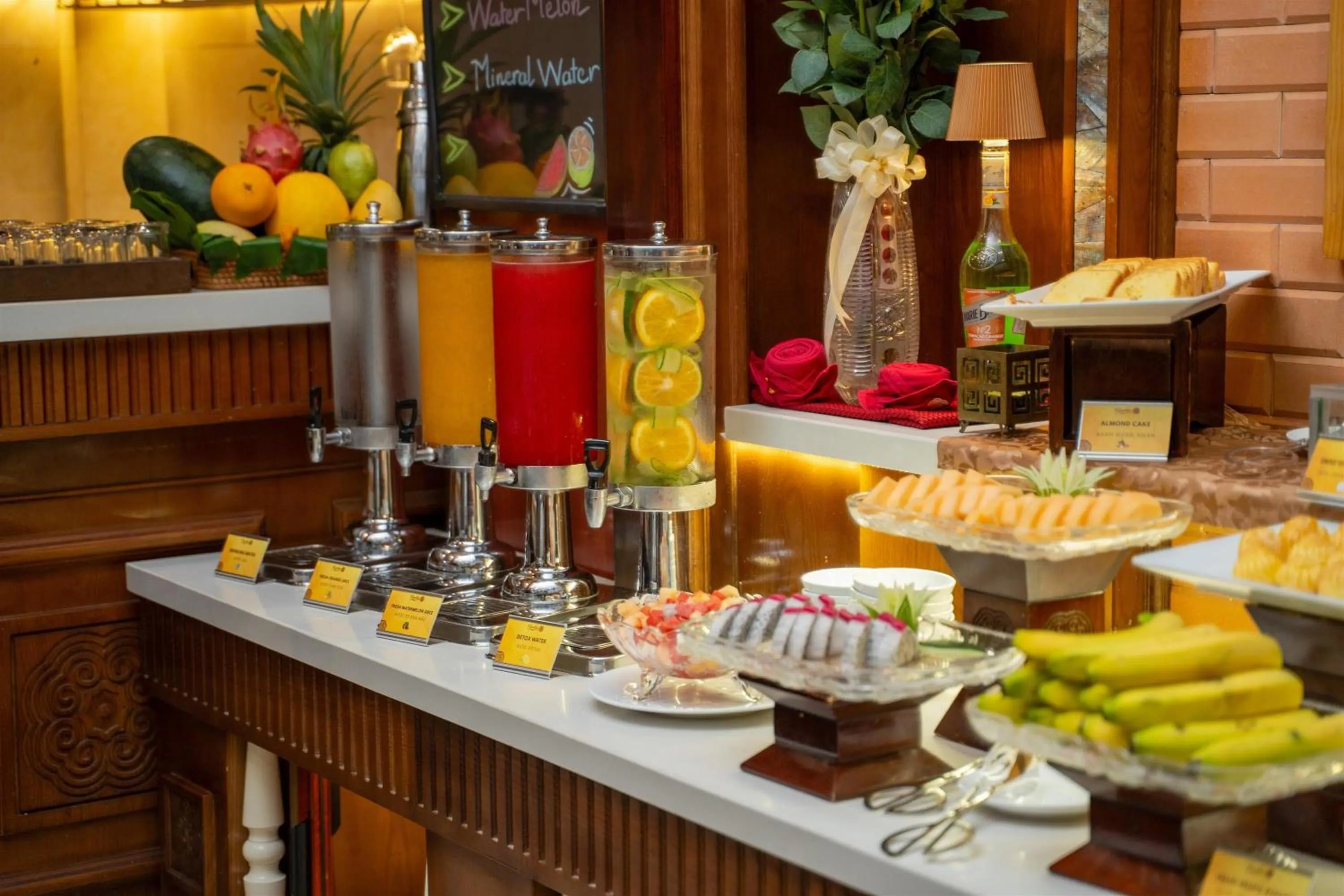 Buffet breakfast in Hanoi Pearl Hotel