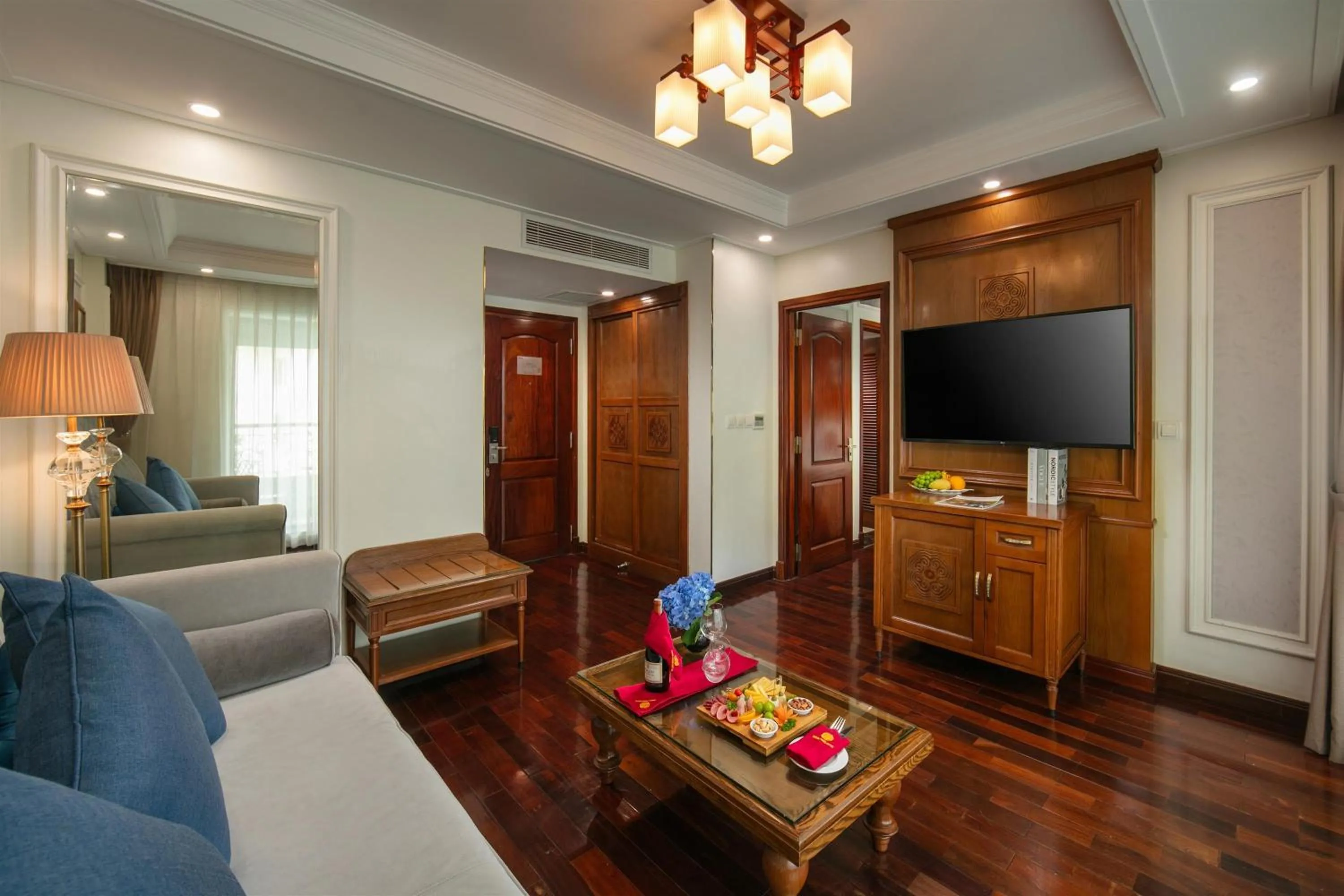 Living room in Hanoi Pearl Hotel