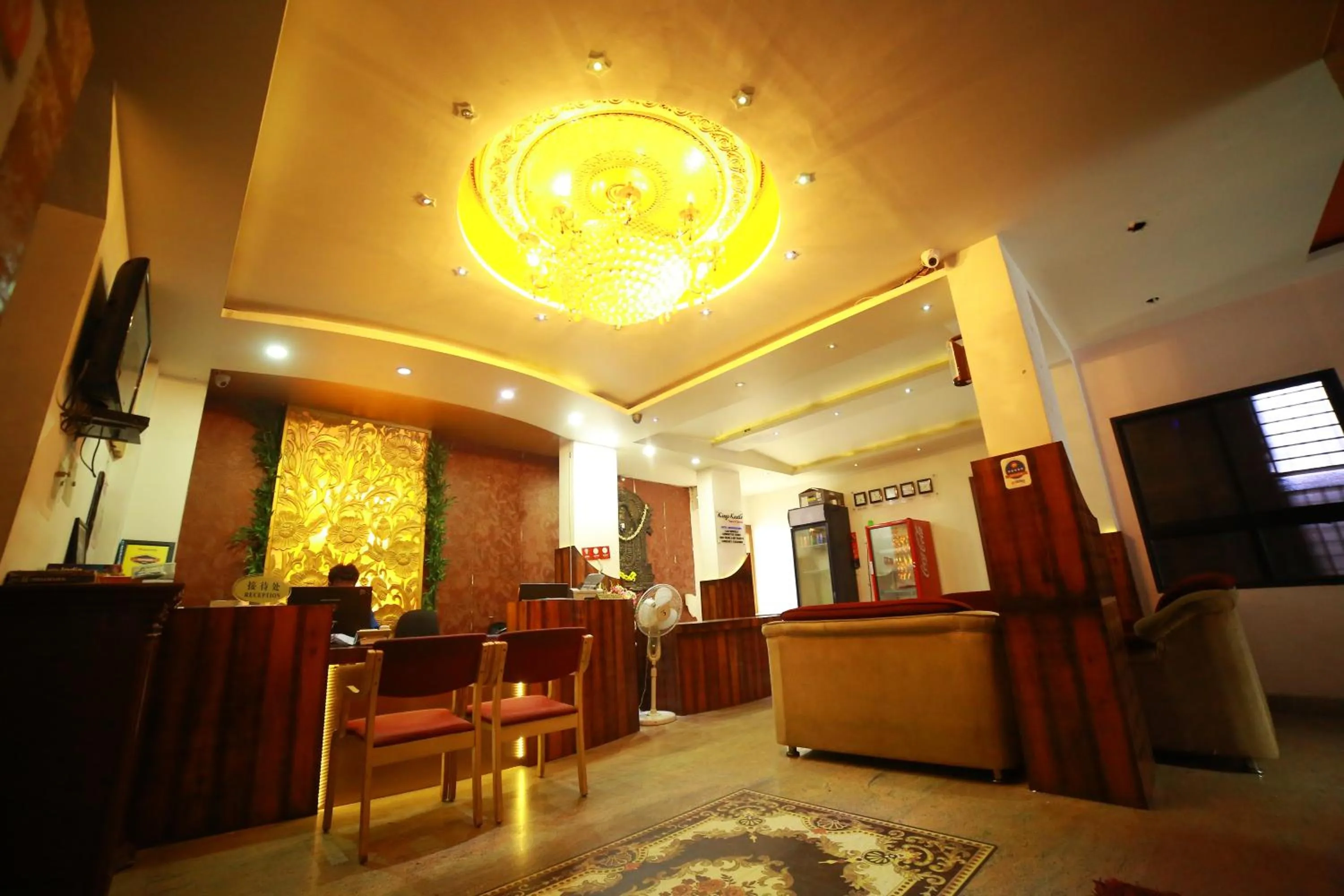 On site in Hotel Kings Kastle