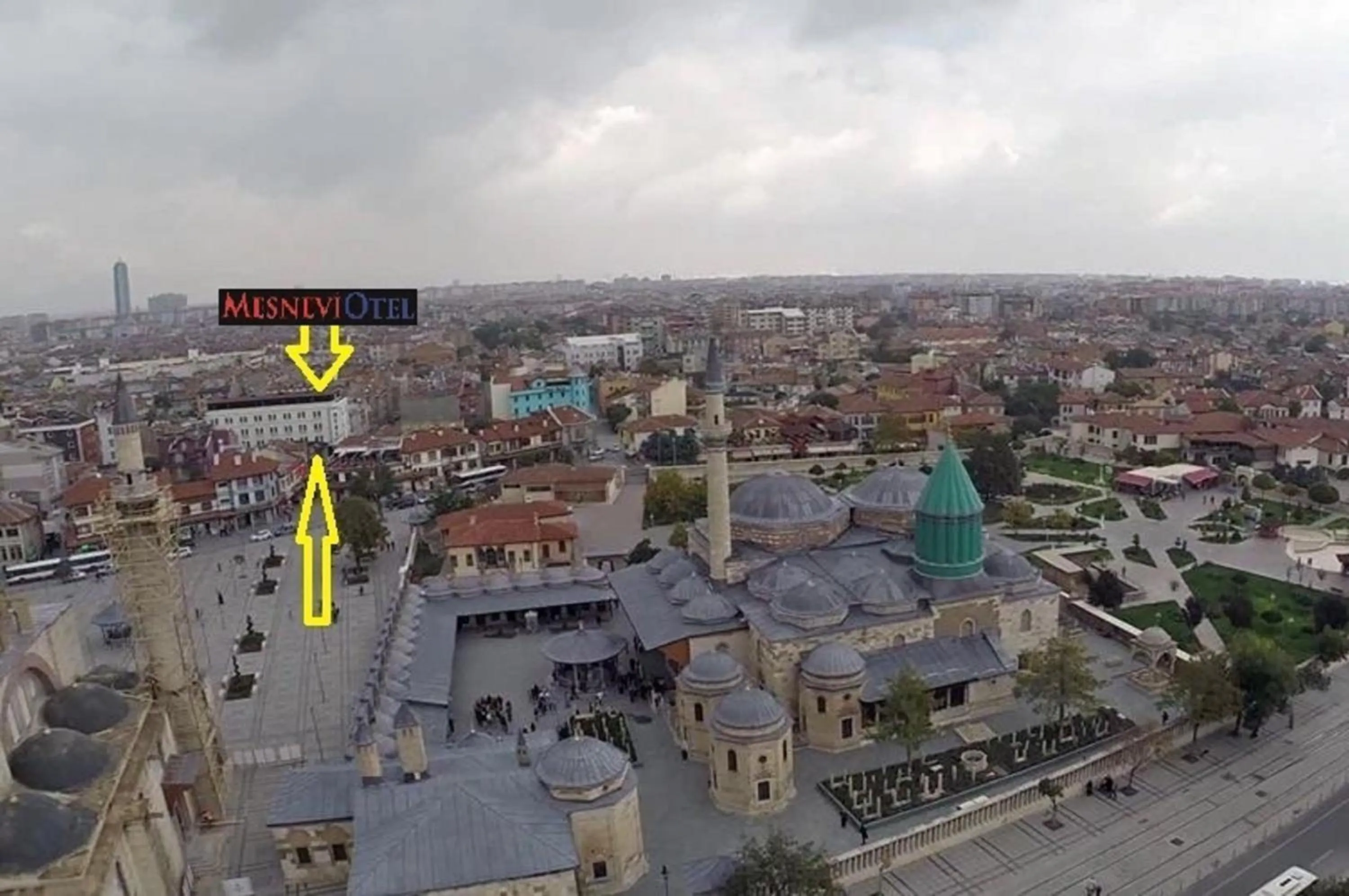 Facade/entrance in Mesnevi Hotel