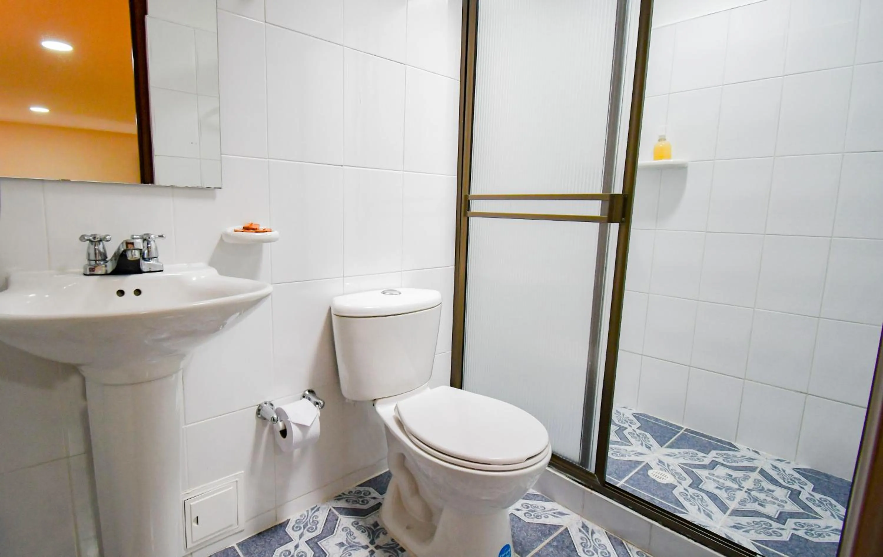 Shower in Hotel Toledo Plaza