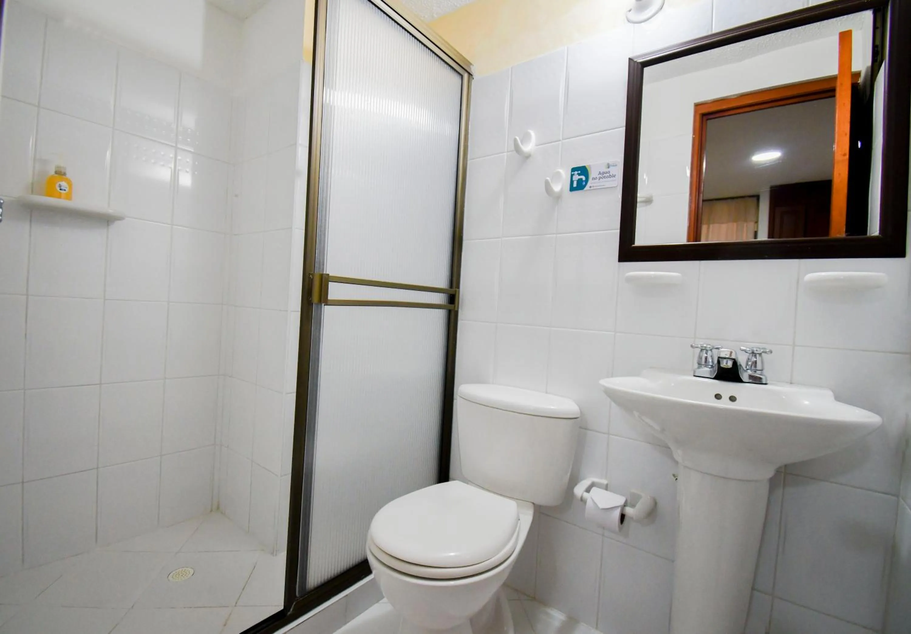 Shower in Hotel Toledo Plaza