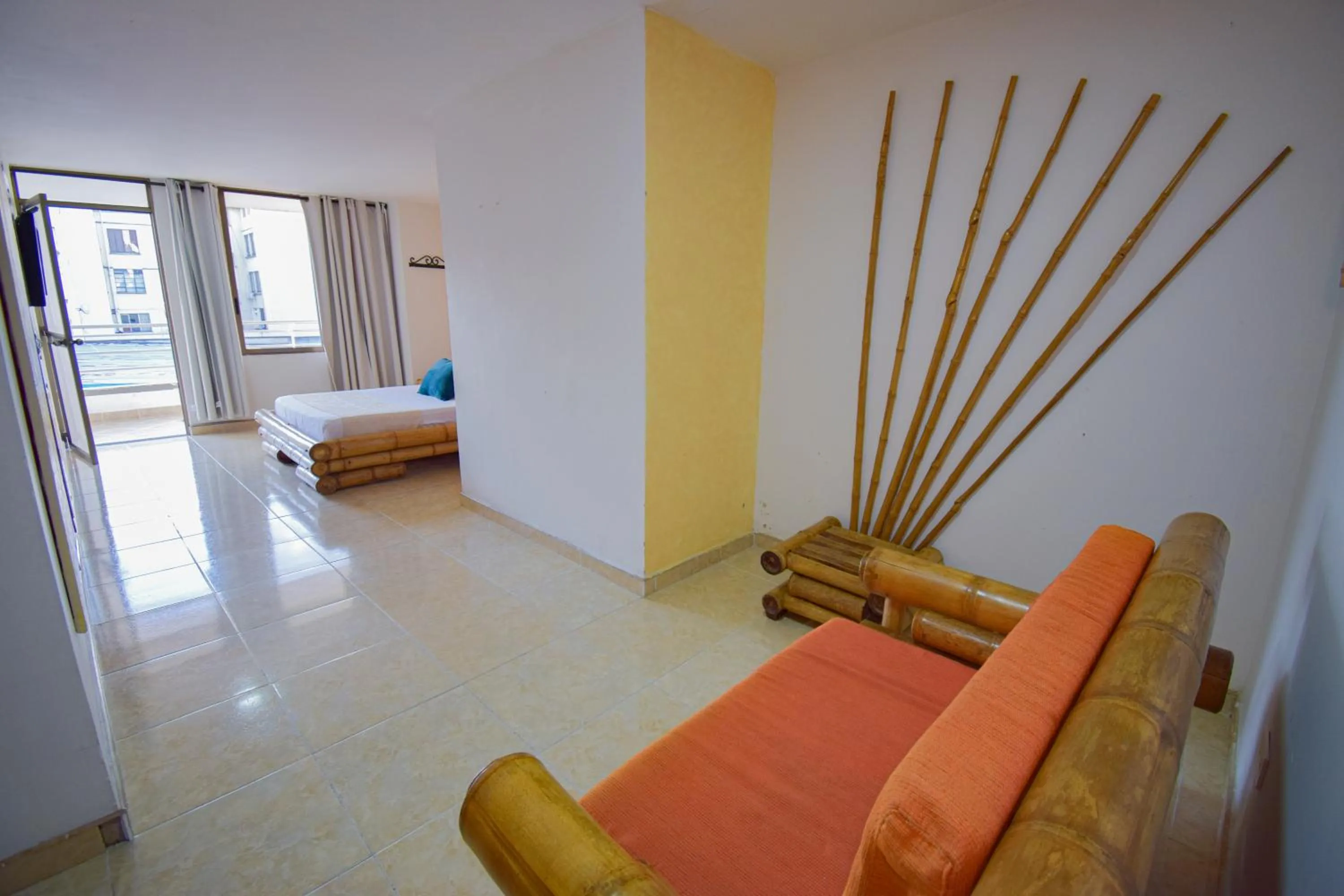 Bed in Hotel Toledo Plaza