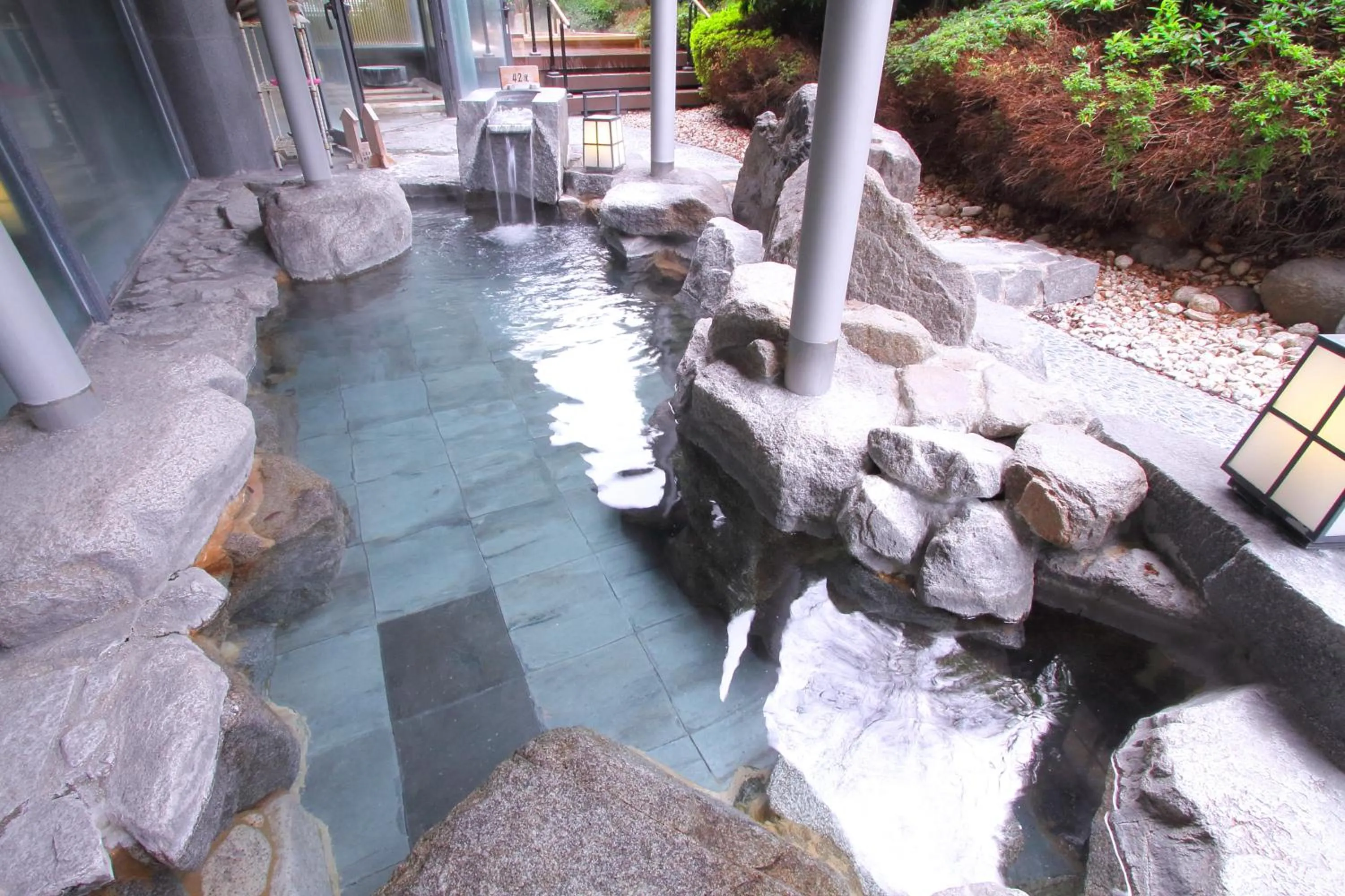 Open Air Bath in Dogo Kan