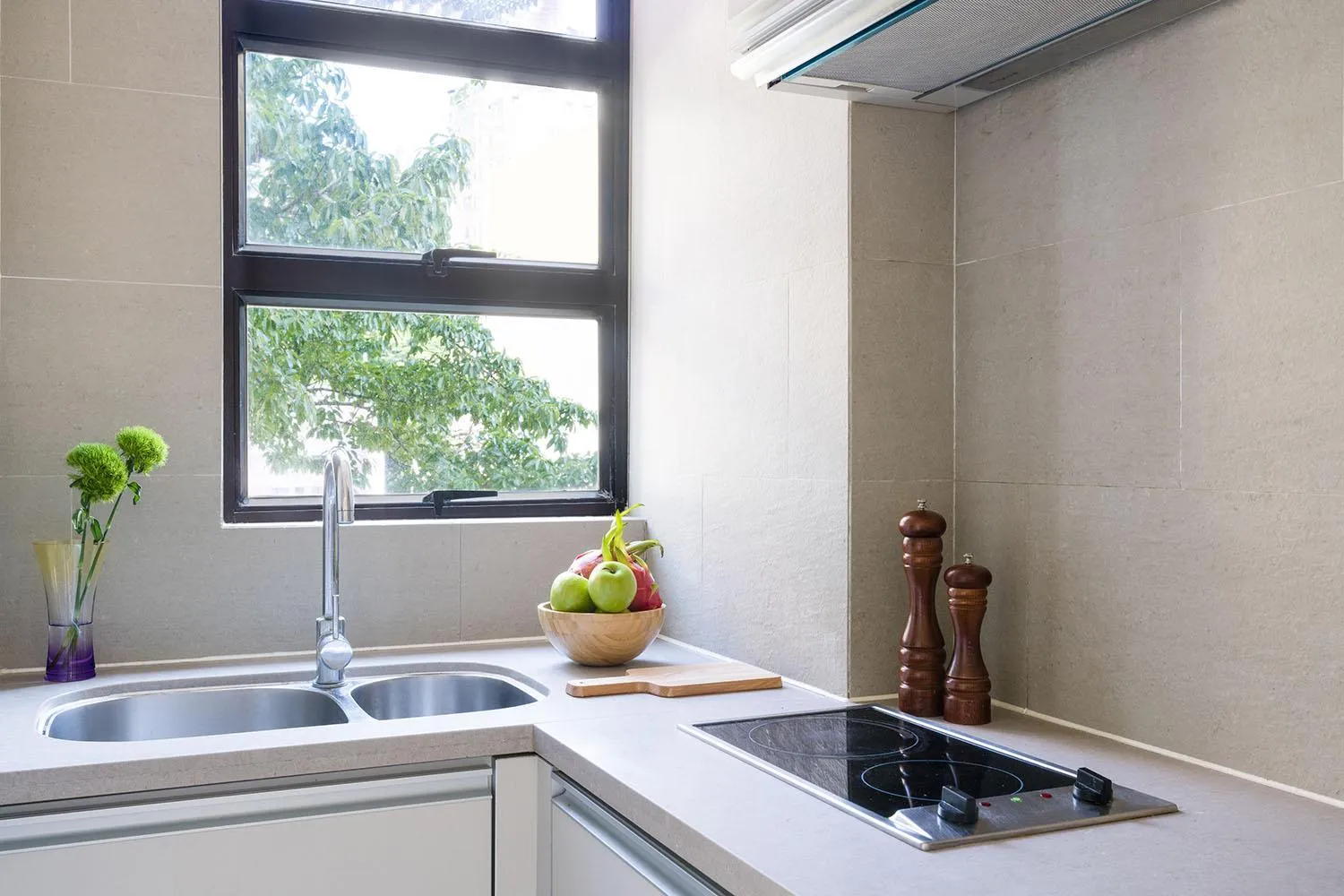 kitchen in YING'nFLO, Hong Kong, Wan Chai