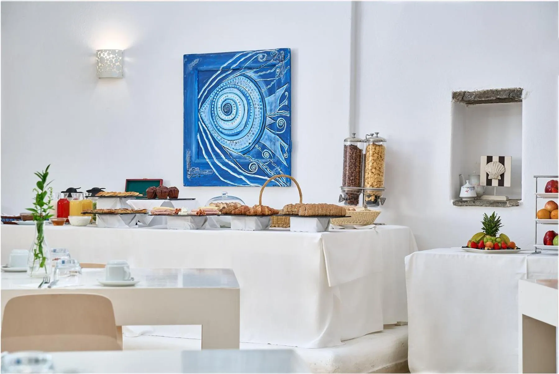 Restaurant/places to eat in Paolas Τown Boutique Hotel