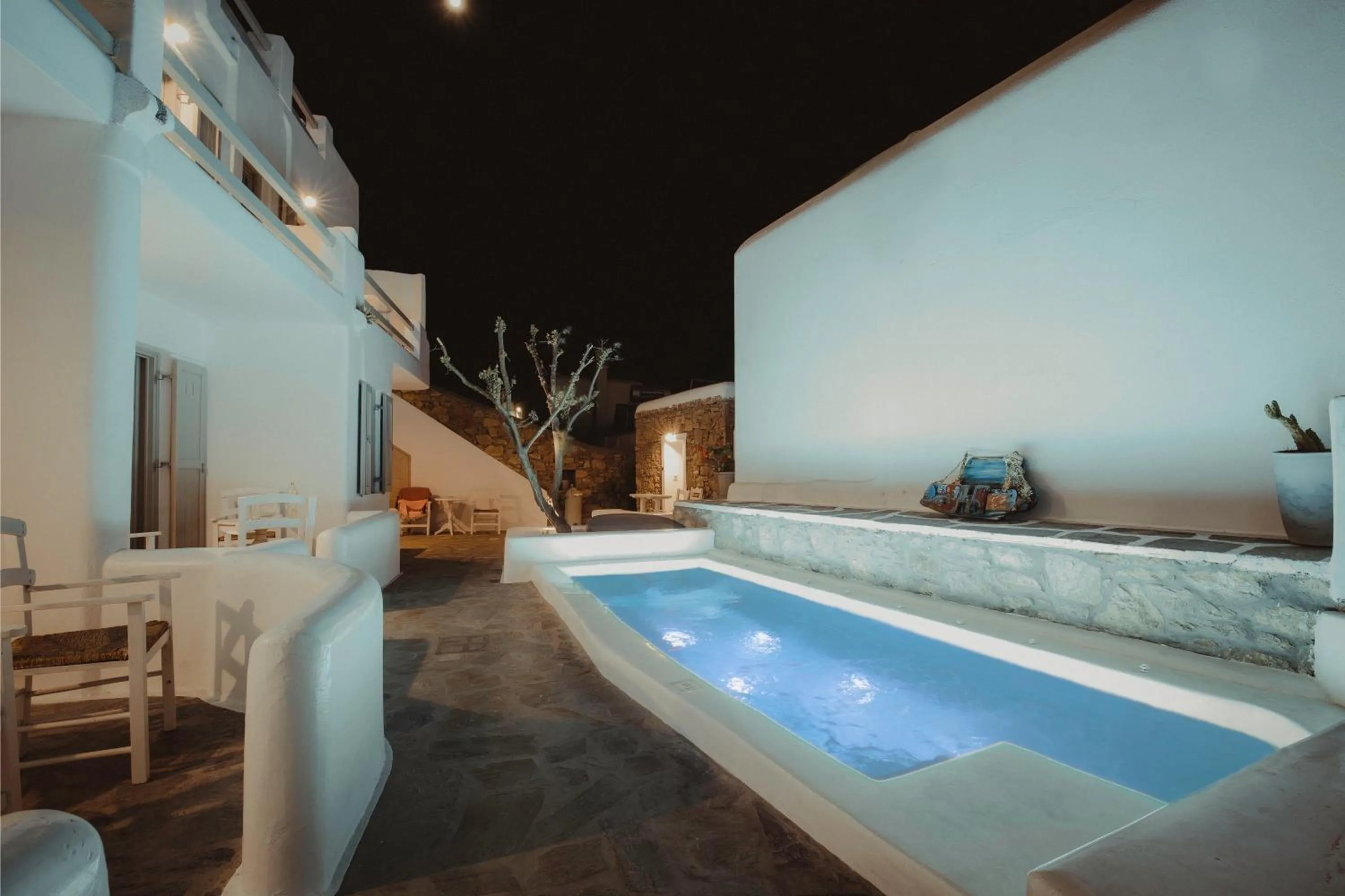 Swimming pool in Paolas Τown Boutique Hotel