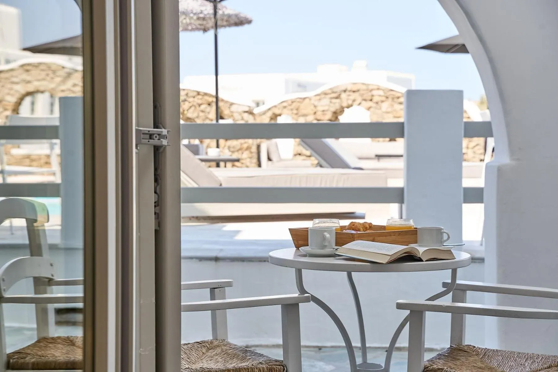 Balcony/Terrace in Paolas Τown Boutique Hotel