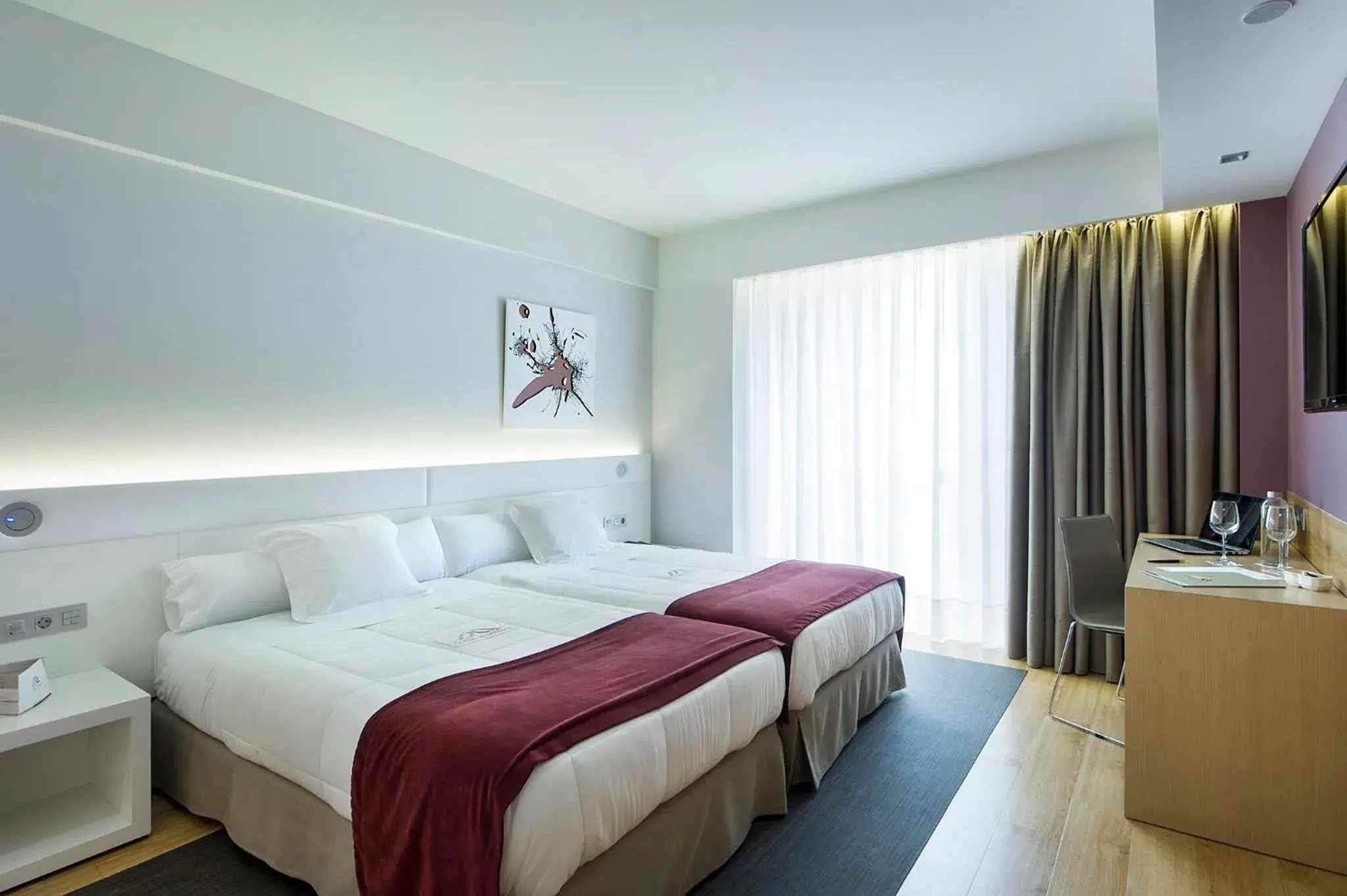 Double Room in Sercotel Ciudad de Miranda Double Room in Sercotel Ciudad de Miranda