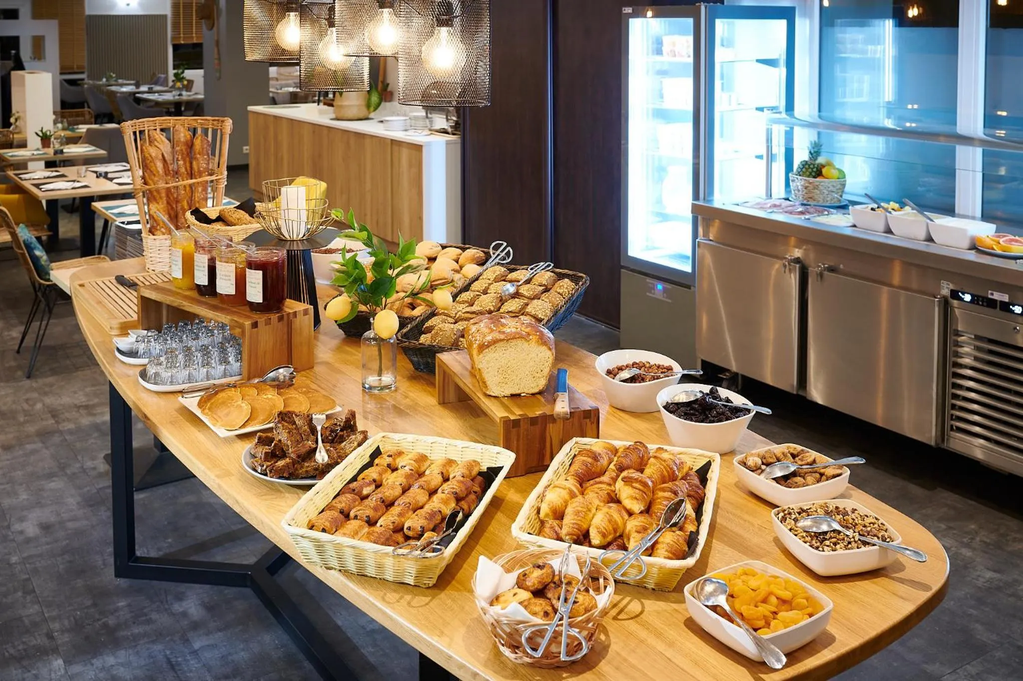 Breakfast in Les Terrasses d'Atlanthal