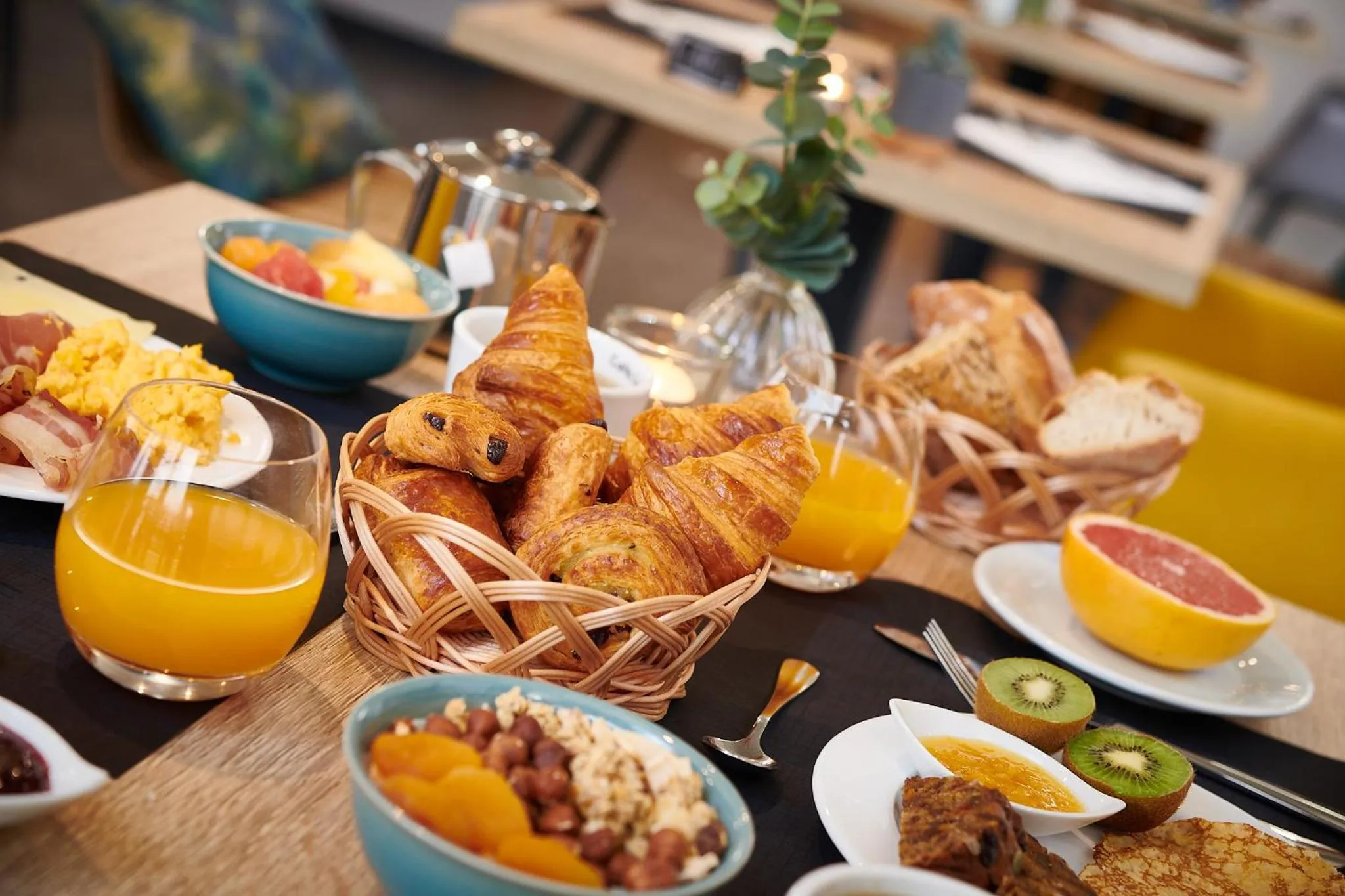 Breakfast in Les Terrasses d'Atlanthal