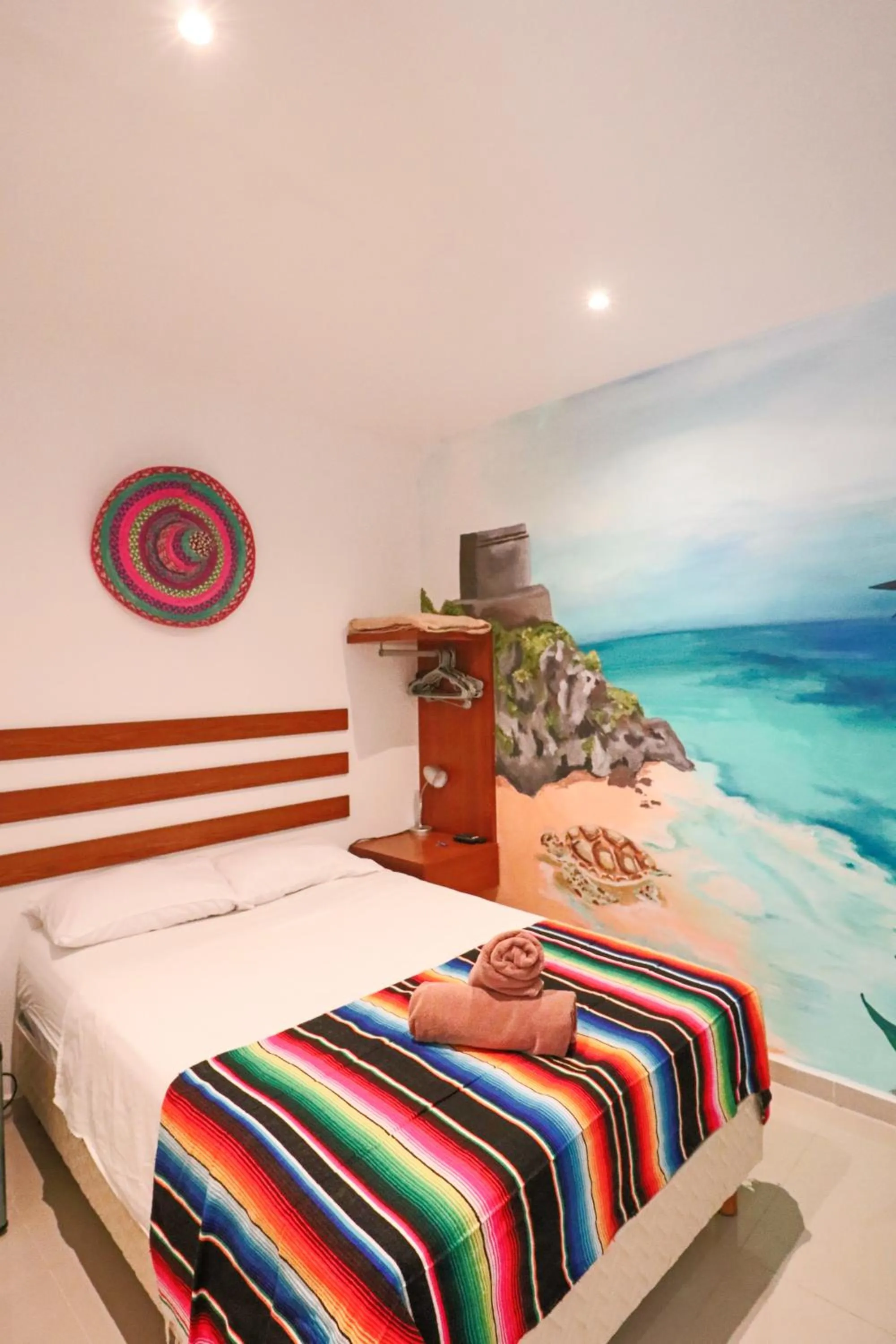 Bed in Villa Leo Cancún Downtown