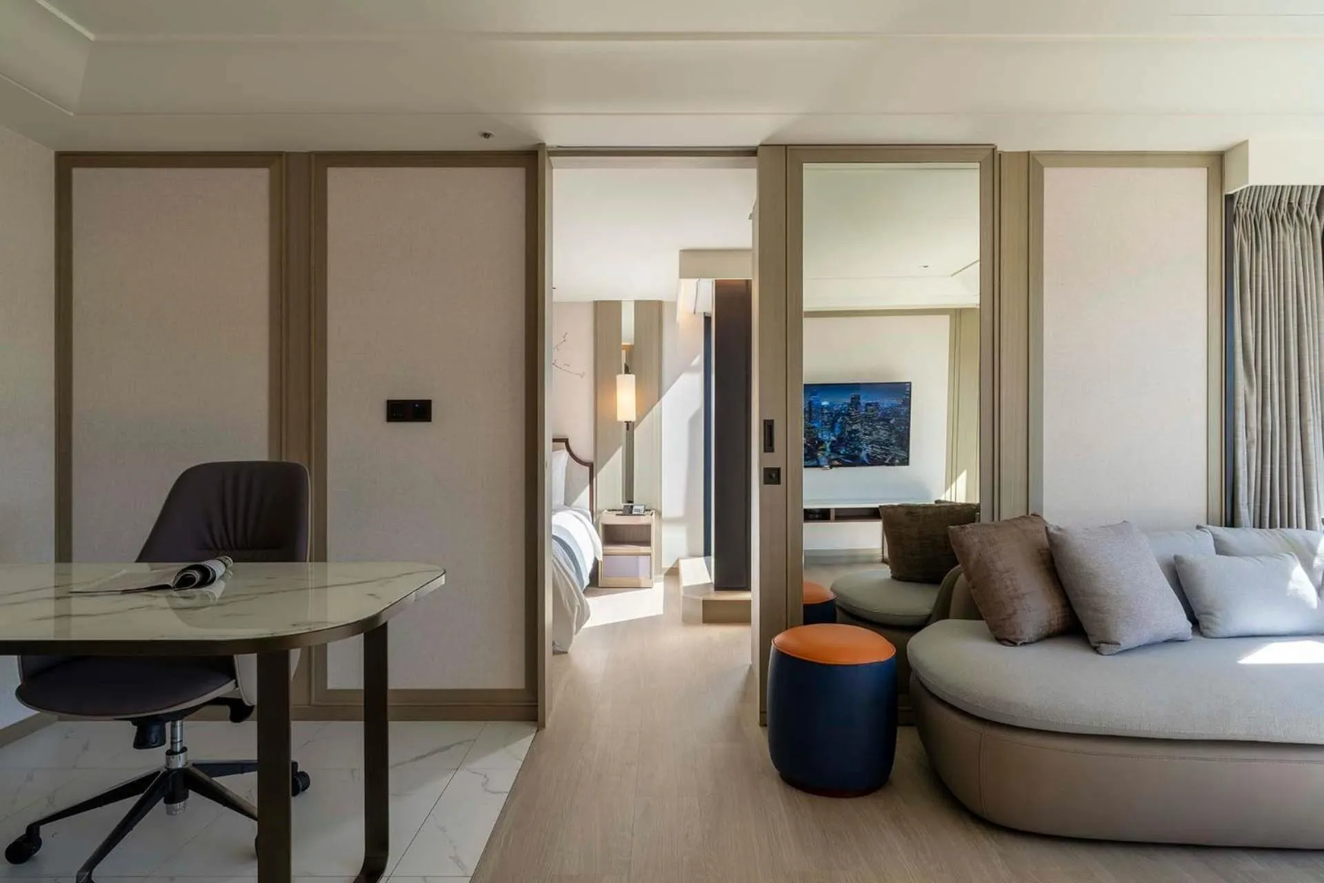 Seating area in Hanns House