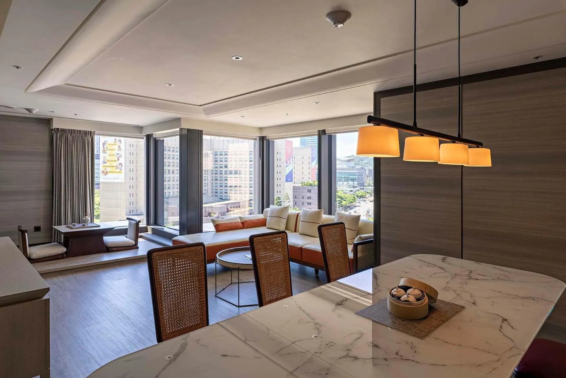 Living room, Bed in Hanns House