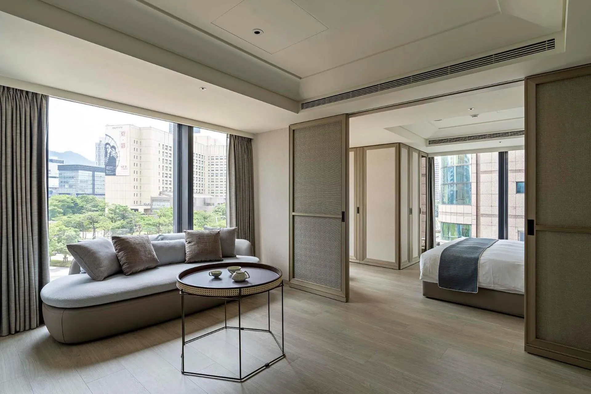 Living room, Bed in Hanns House