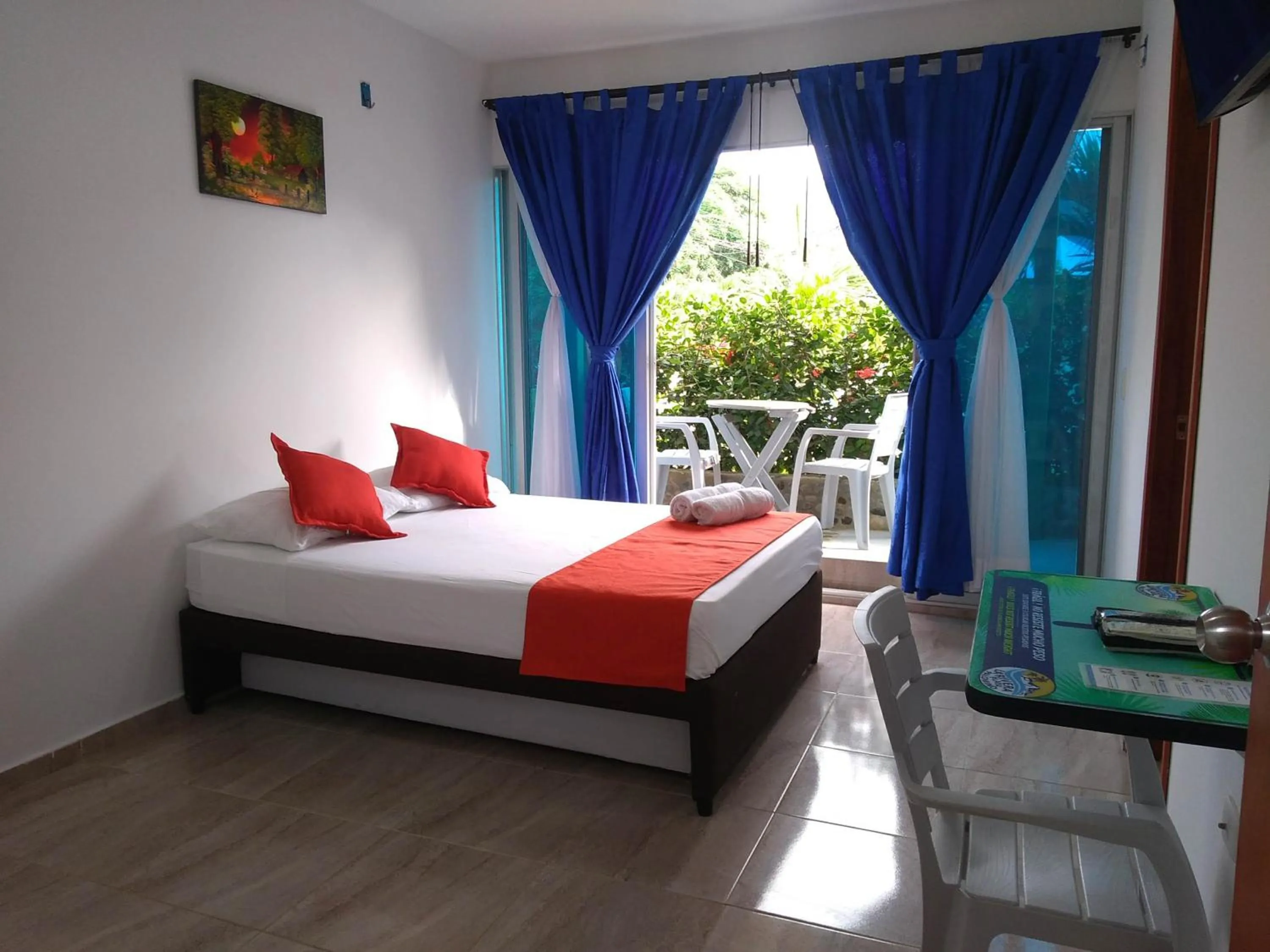 Bed in La Rivera Playa Palomino