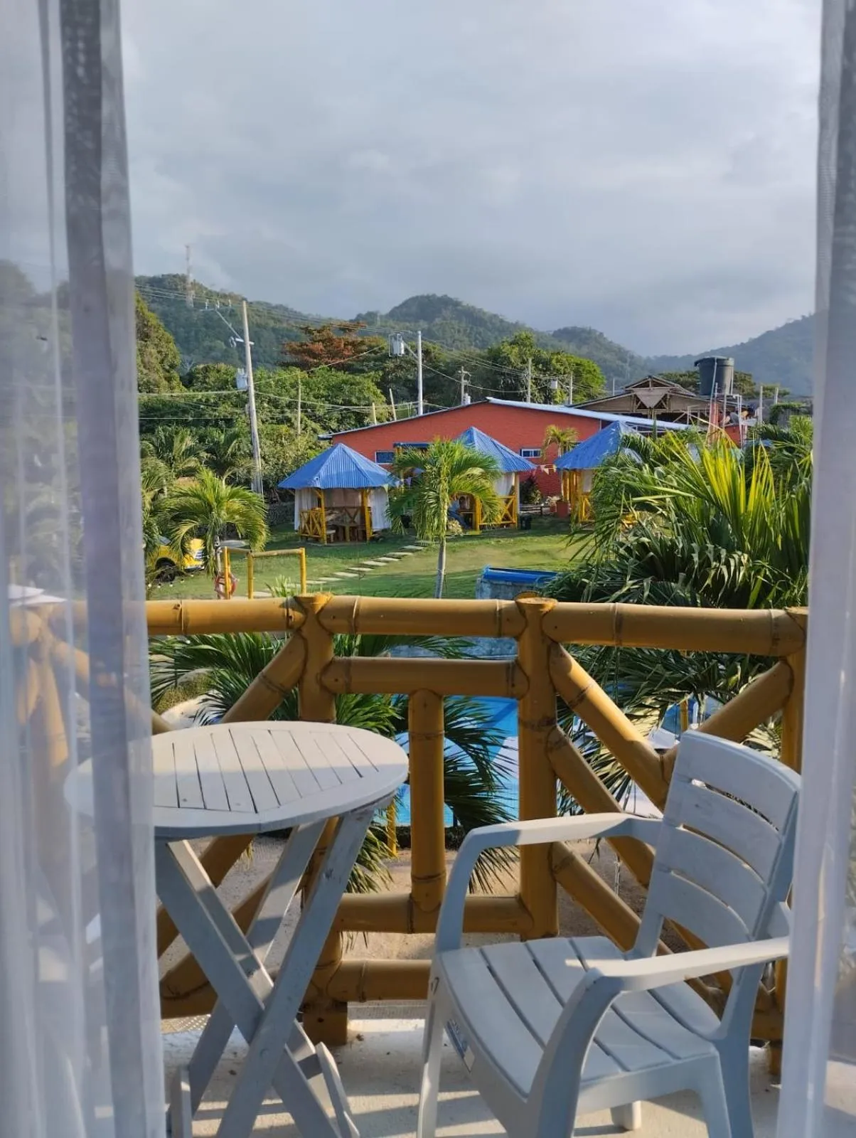 Mountain view in La Rivera Playa Palomino