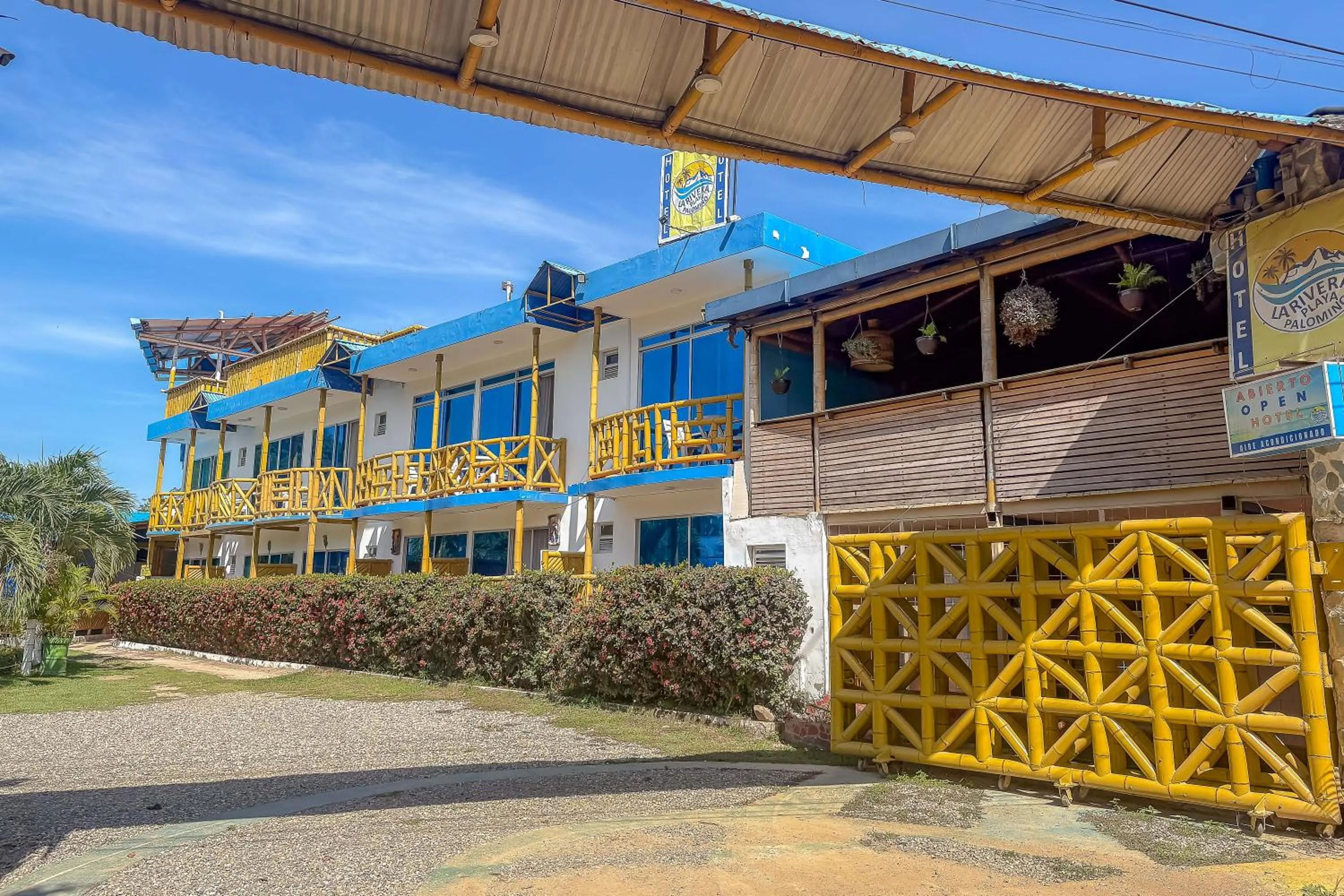 Property building in La Rivera Playa Palomino